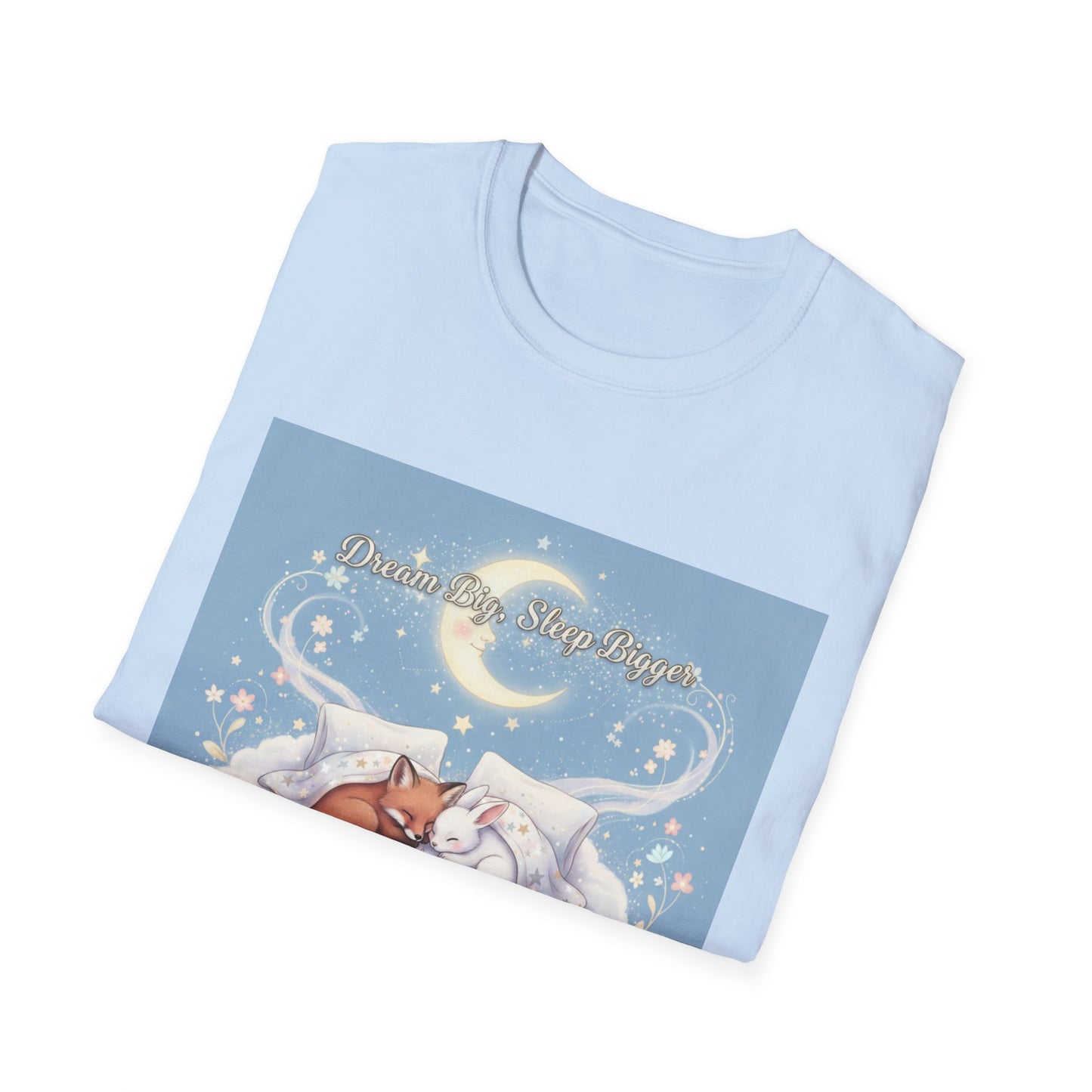 Dream Big Fox T-Shirt – Cozy Dreamcore Whimsical Aesthetic