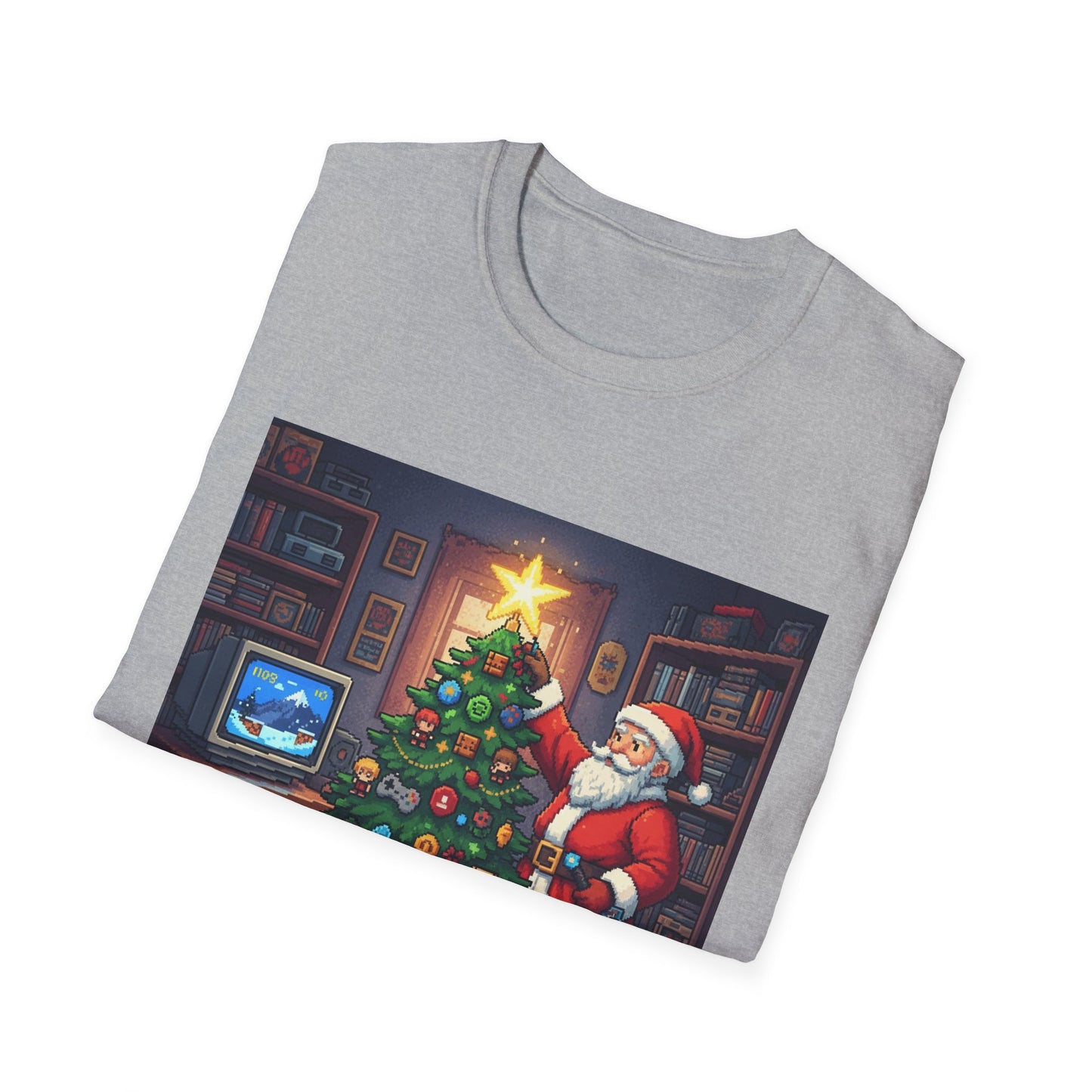 Level Up Holiday Quest T-Shirt – Funny Gamer Neurodivergent Christmas Tee