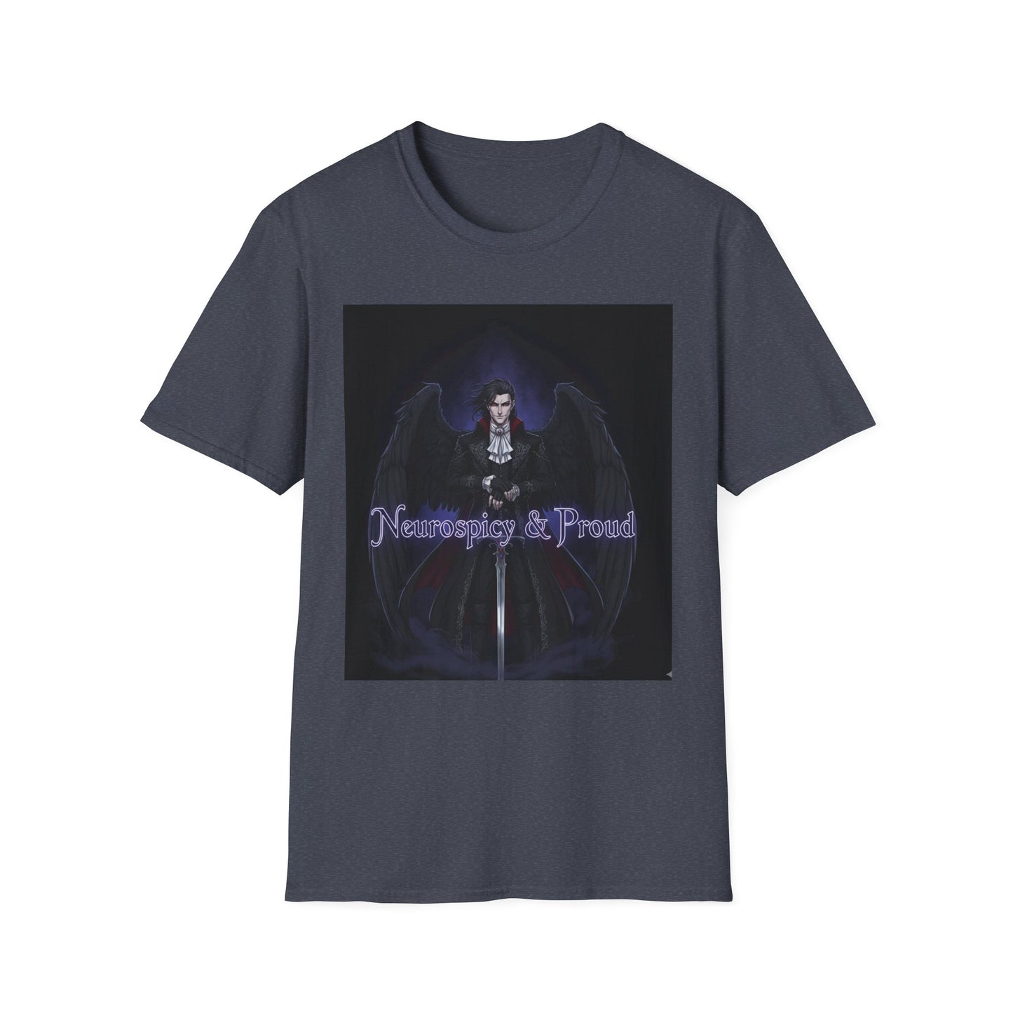 Gothic Vampire T-Shirt – Dark Anime Fantasy Aesthetic