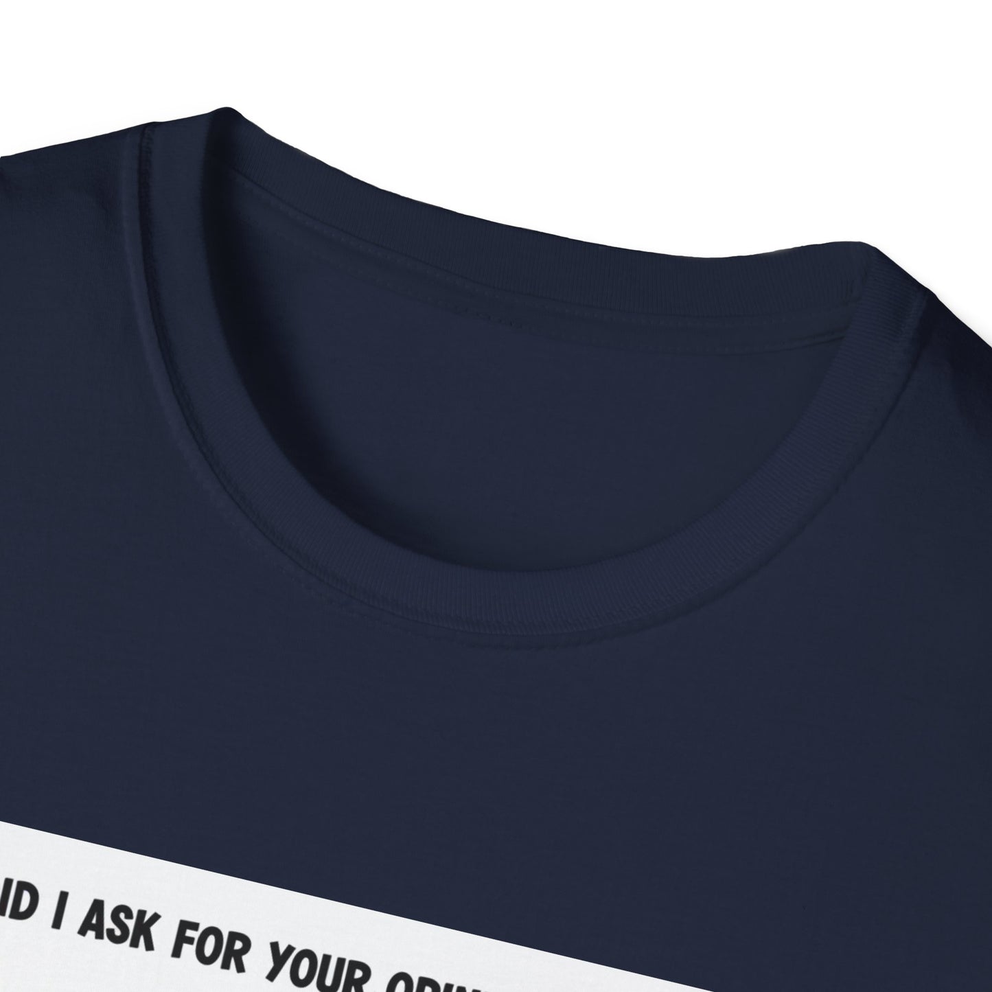 Bold Anime Girl Attitude T-Shirt – “Did I Ask for Your Opinion? Exactly.” | Punk Goth Graphic Tee