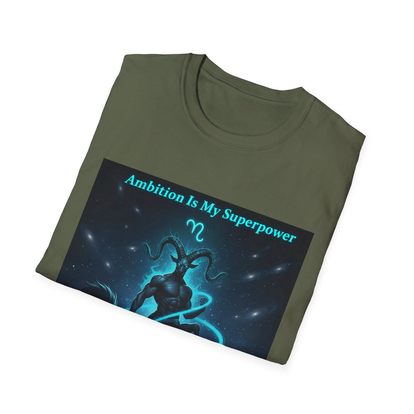 Capricorn Zodiac T-Shirt – Ambition Is My Superpower Astrology Tee