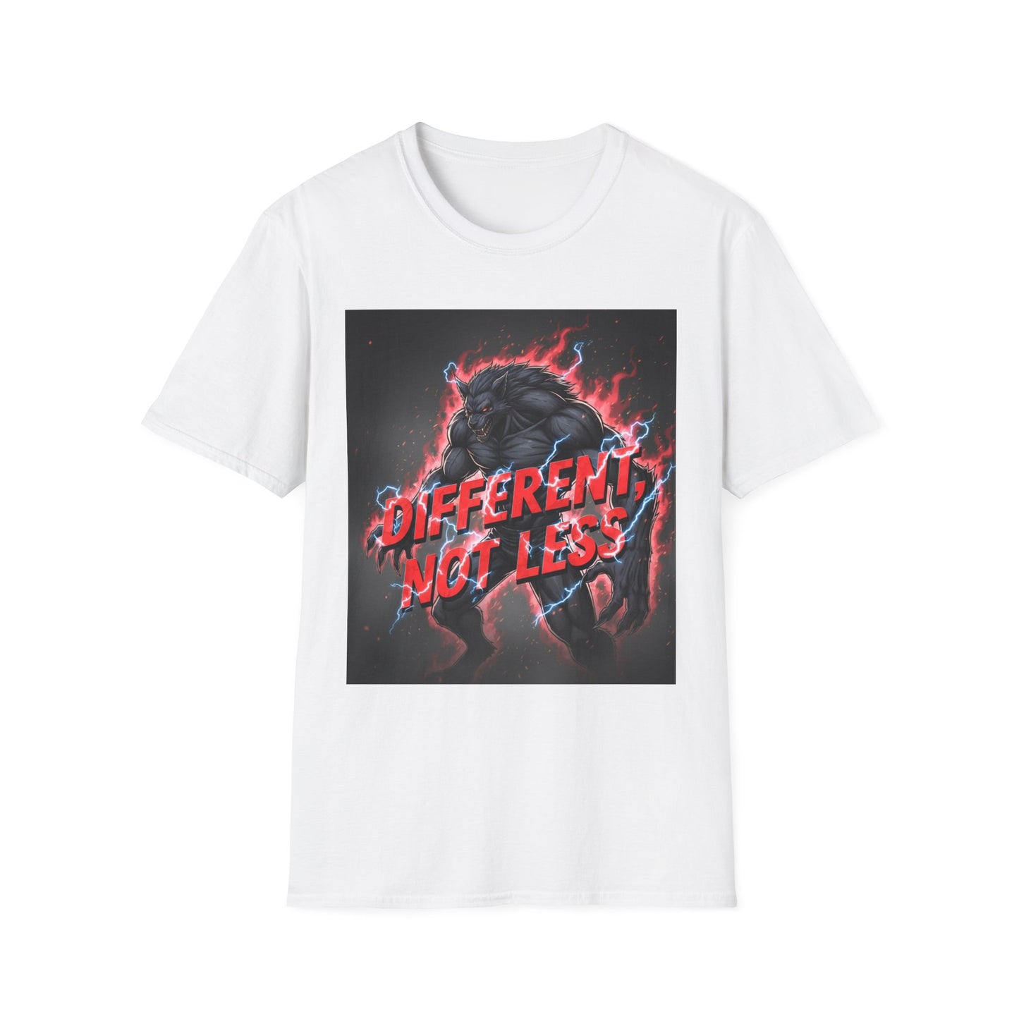 Midnight Werewolf T-Shirt – Gothic Fantasy Anime Aesthetic