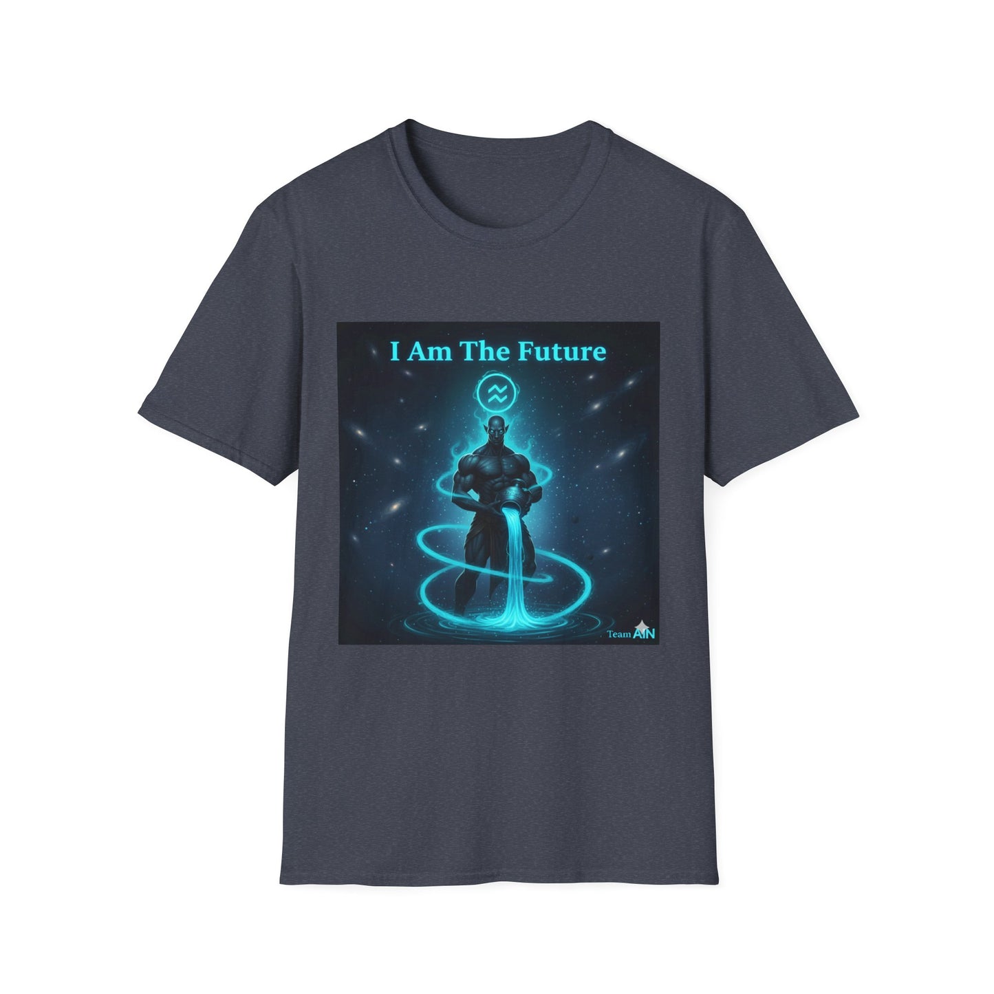 Aquarius Zodiac T-Shirt – I Am The Future Astrology Graphic Tee