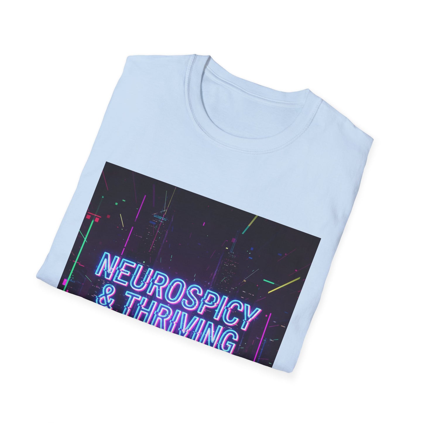 Thriving Graphic T-Shirt – Bold Cosmic Statement Tee