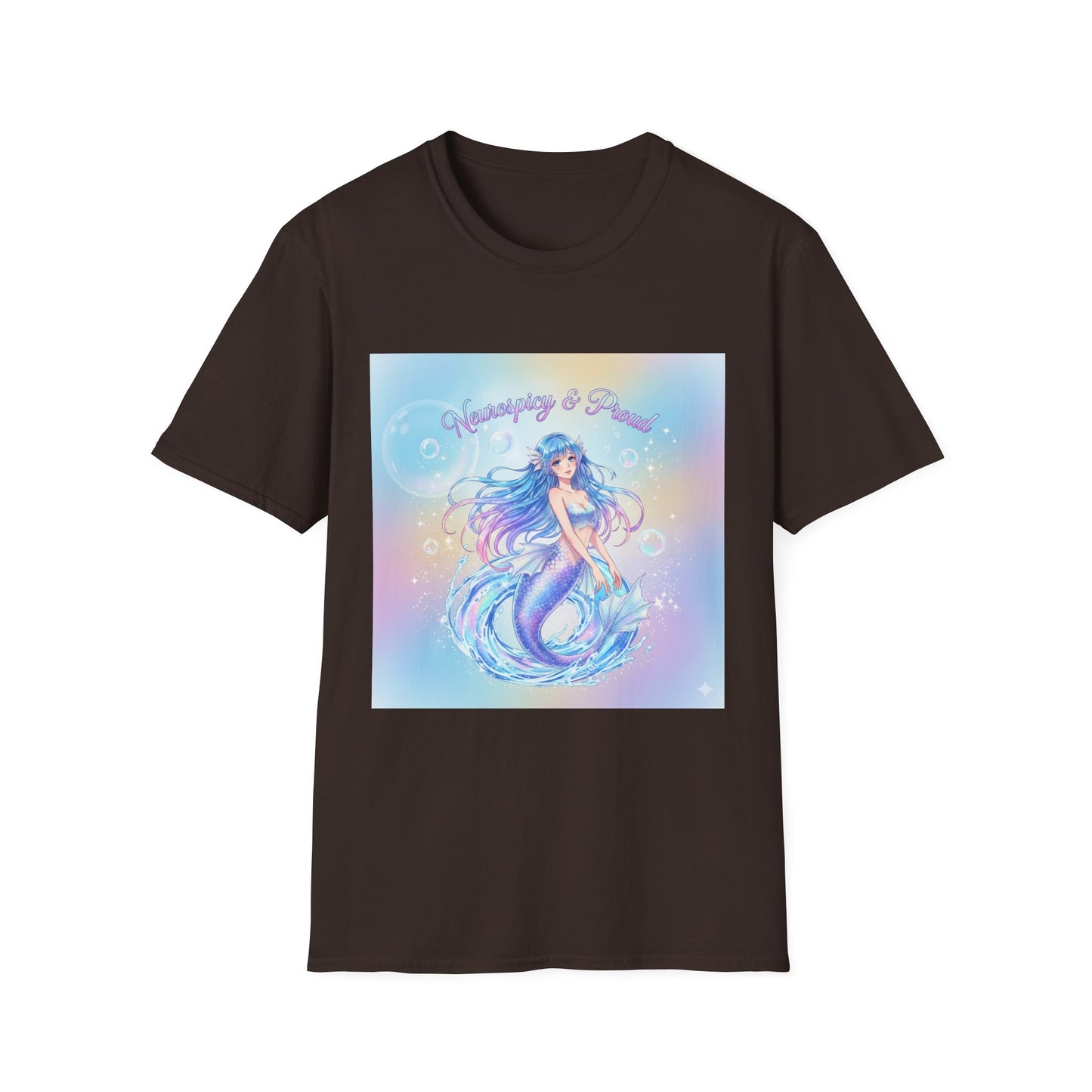 Pastel Mermaid T-Shirt – Kawaii Ocean Fantasy Aesthetic
