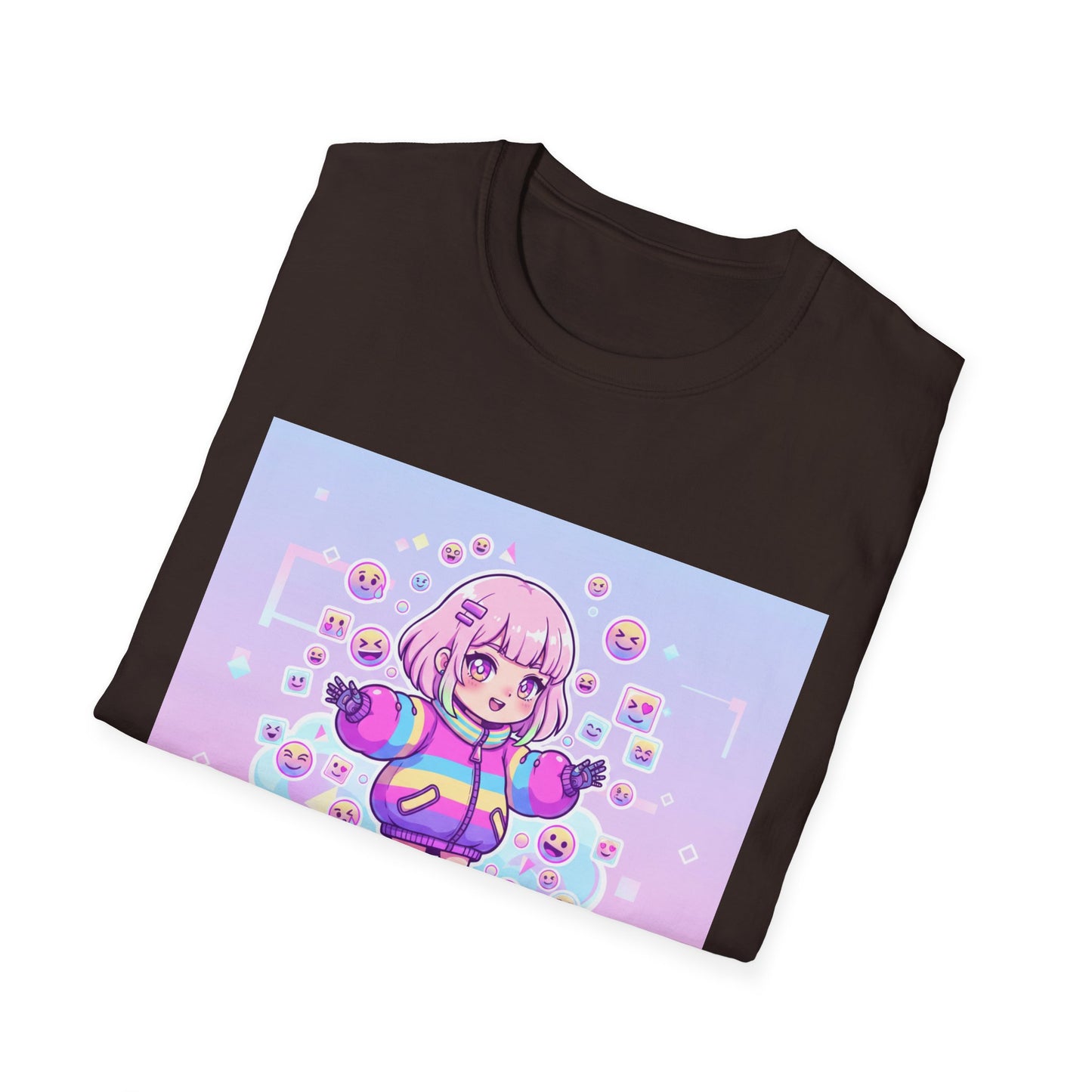 Chibi Hacker Tee – System Error: Too Cute to Hack