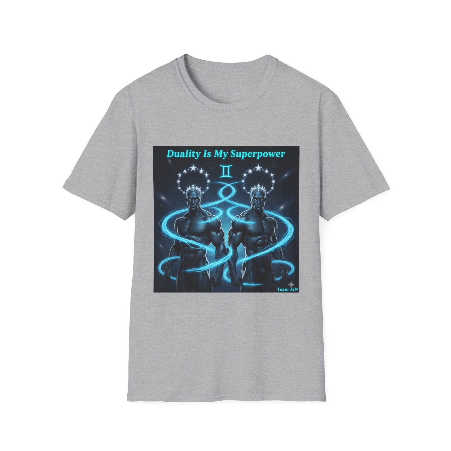 Gemini Zodiac T-Shirt – Duality Is My Superpower Astrology Tee