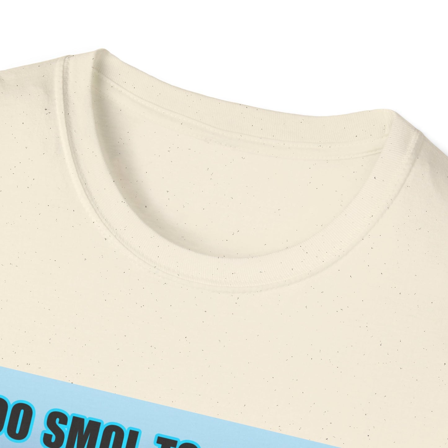 Chibi Hacker T-Shirt – “Too Smol to Comply” | Cute Cyberpunk Gamer Graphic Tee