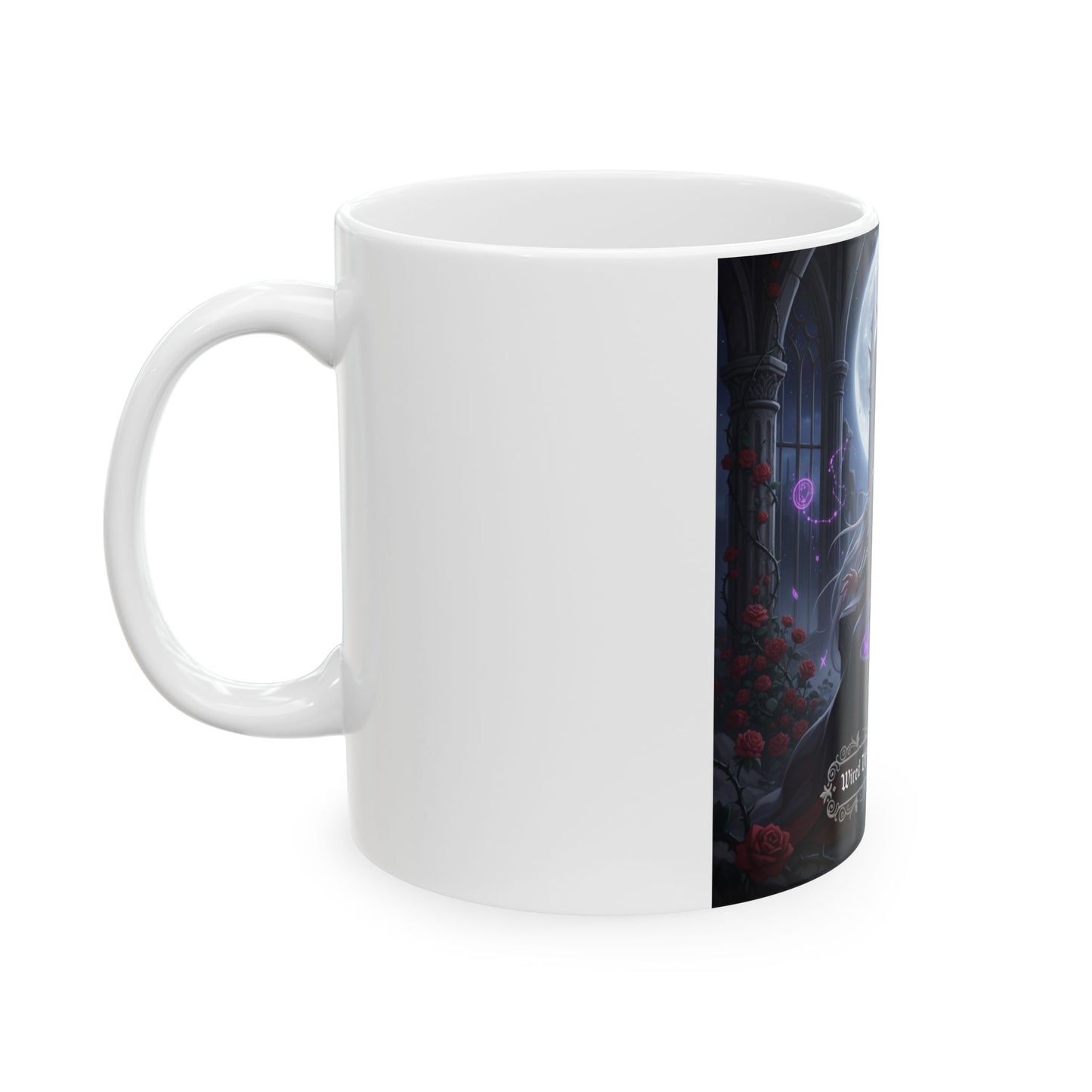 Mystical Ceramic Mug - "Wired Differently, Still Brilliant!" - Perfect Gift for Wizards and Dreamers