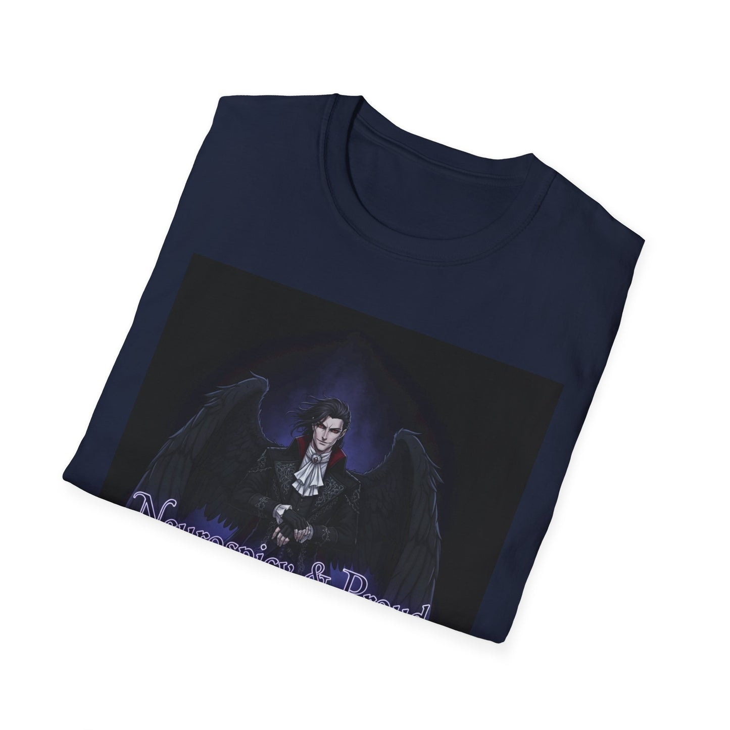Gothic Vampire T-Shirt – Dark Anime Fantasy Aesthetic