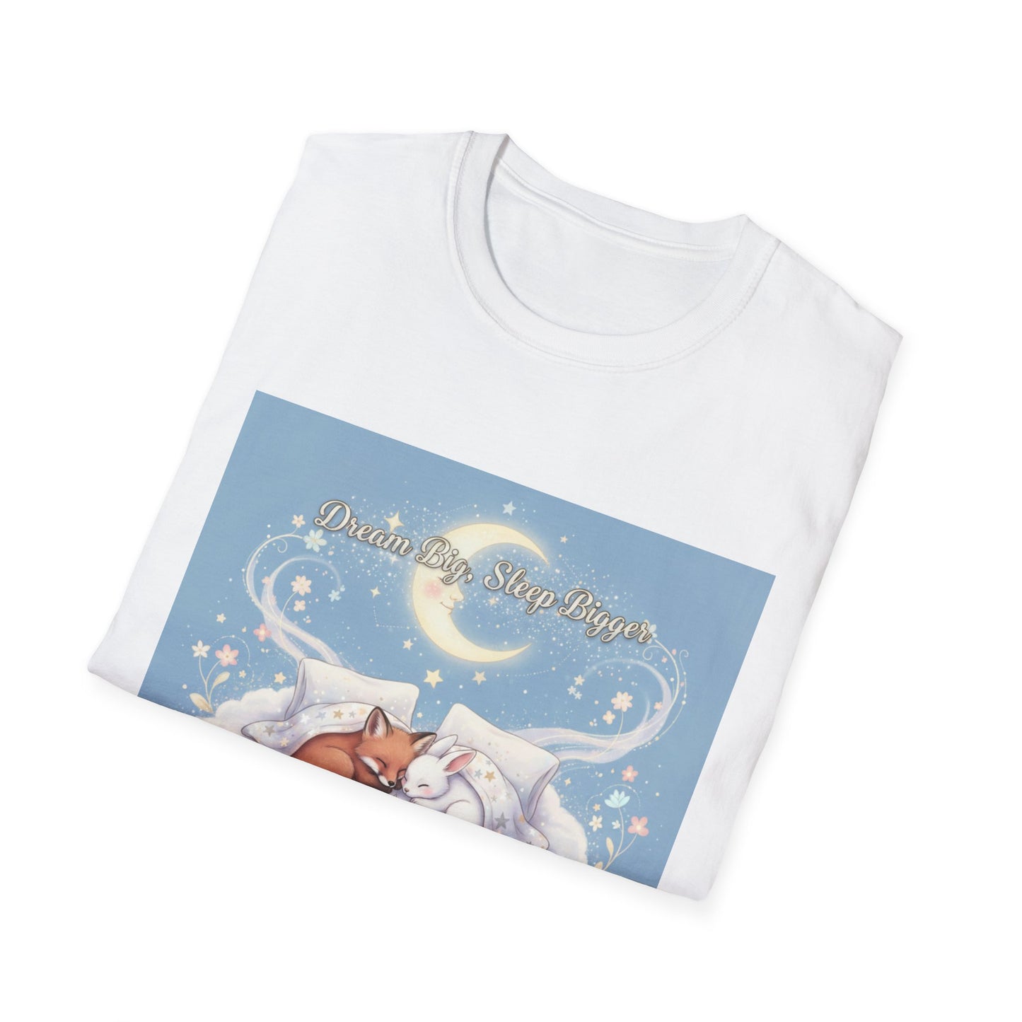 Dream Big Fox T-Shirt – Cozy Dreamcore Whimsical Aesthetic