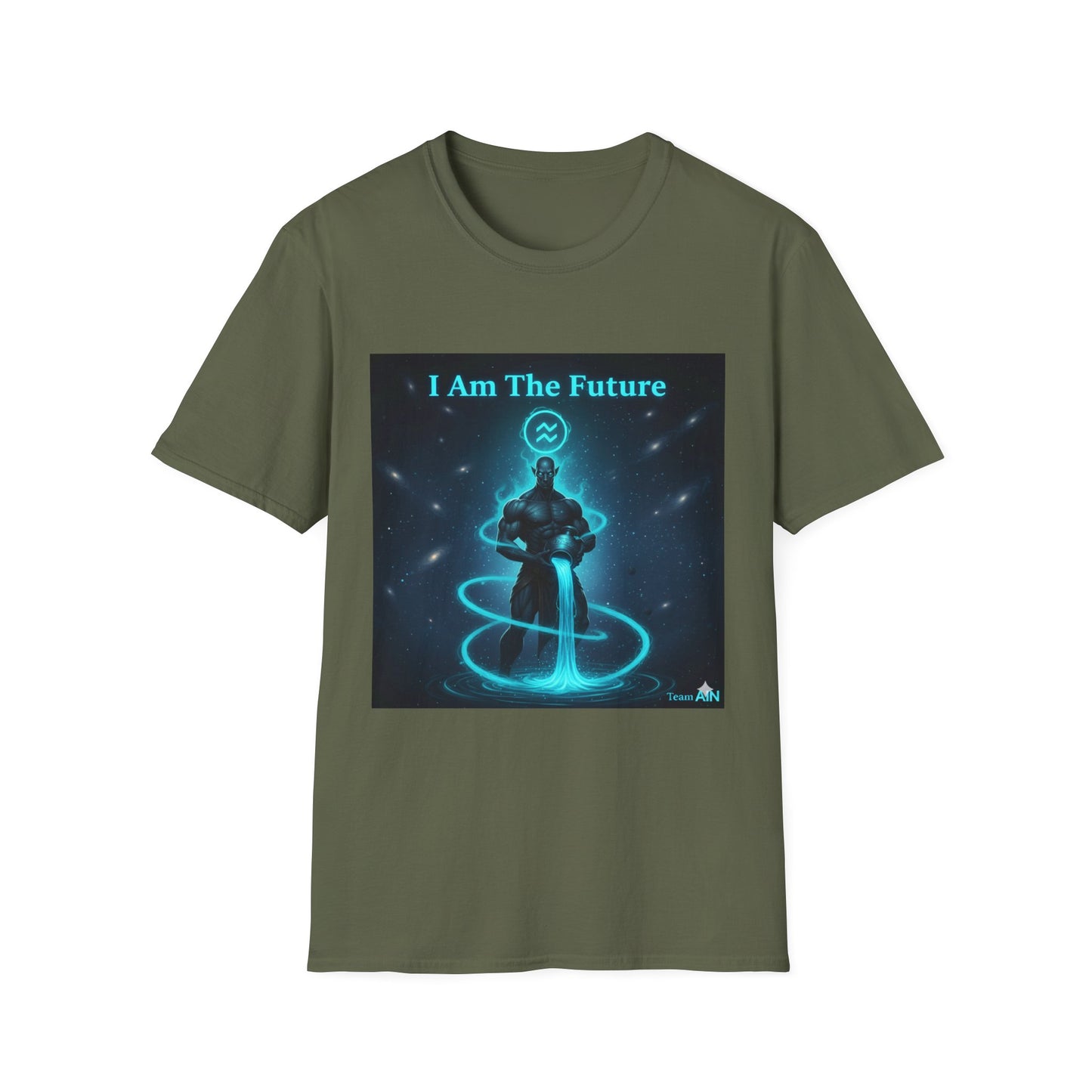 Aquarius Zodiac T-Shirt – I Am The Future Astrology Graphic Tee