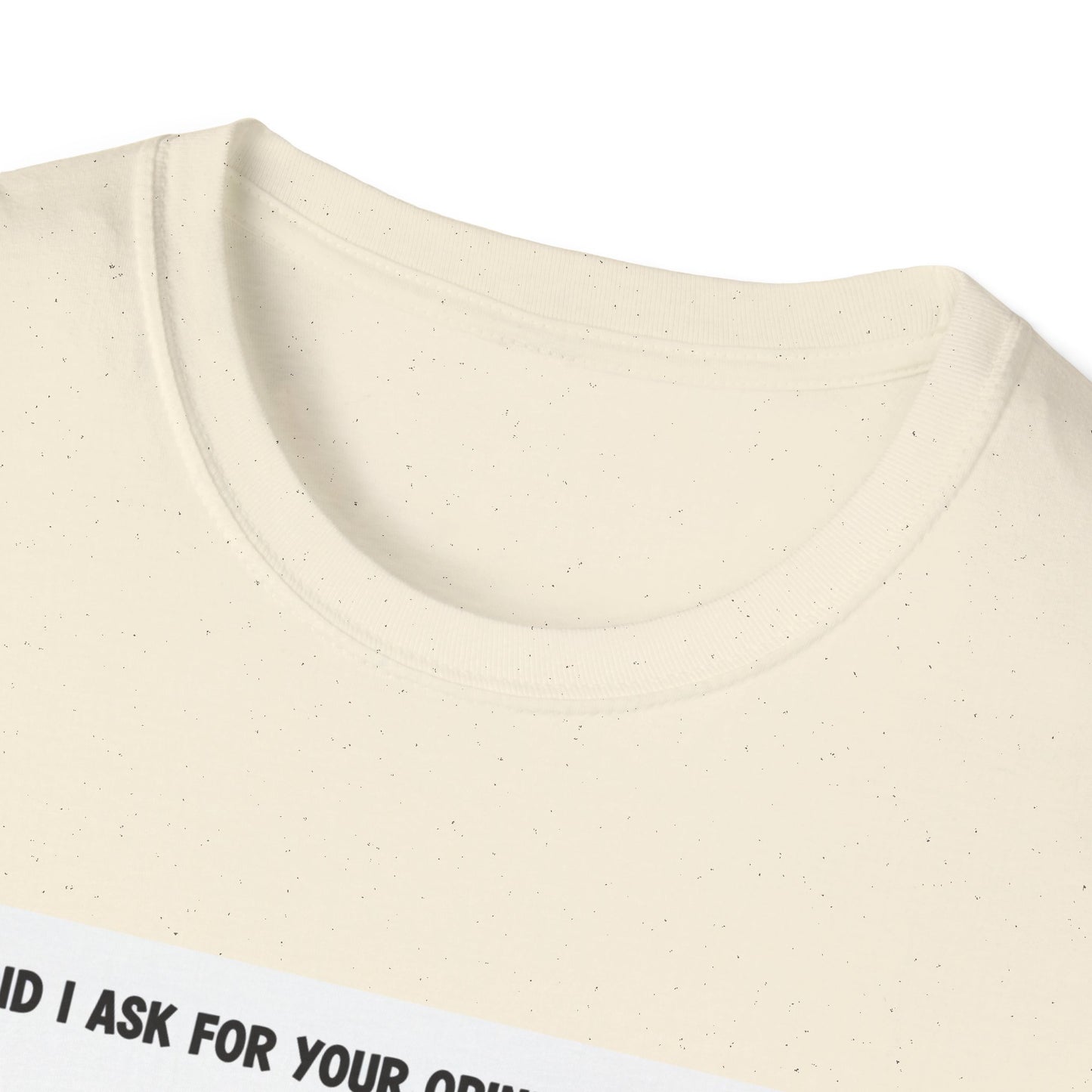 Bold Anime Girl Attitude T-Shirt – “Did I Ask for Your Opinion? Exactly.” | Punk Goth Graphic Tee