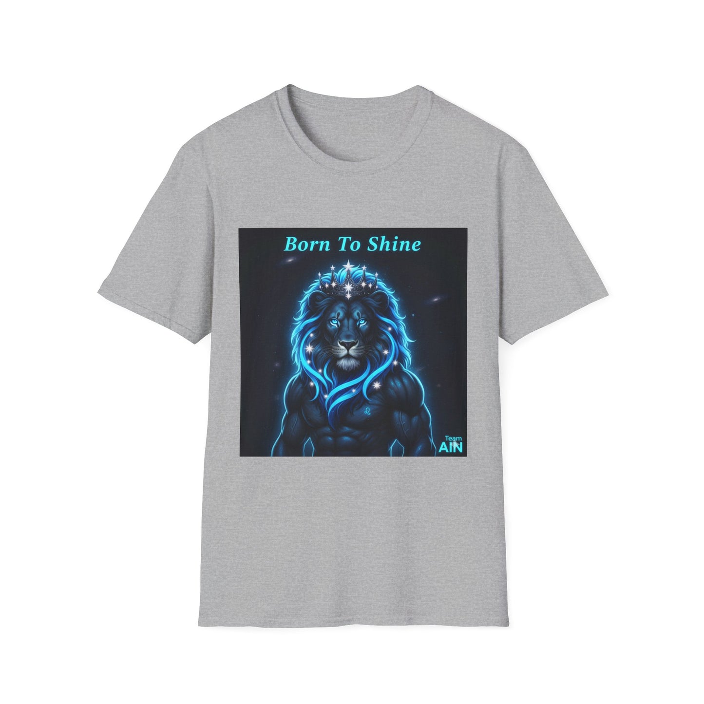 Leo Zodiac T-Shirt – Born To Shine Astrology Graphic Tee