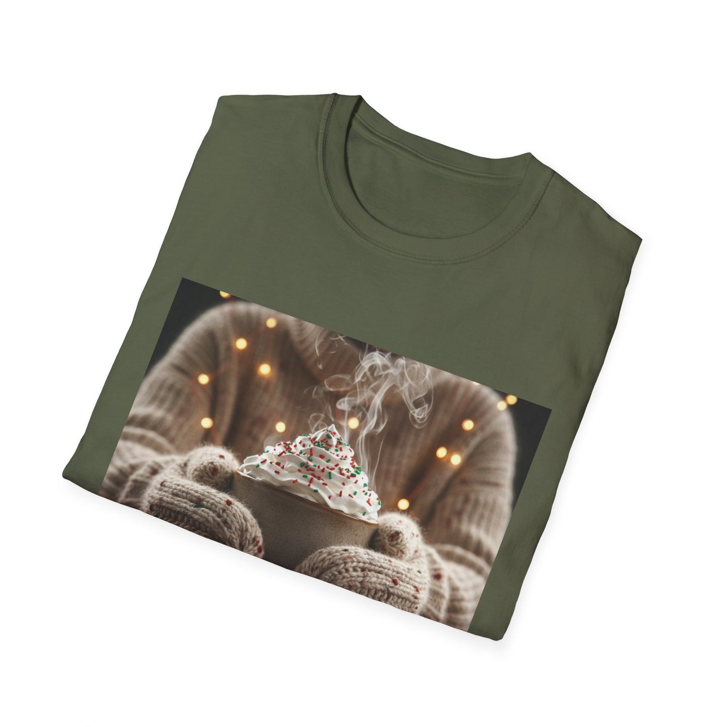 Cozy Vibes & Brain Hugs T-Shirt – Neurodivergent Comfort Holiday Tee