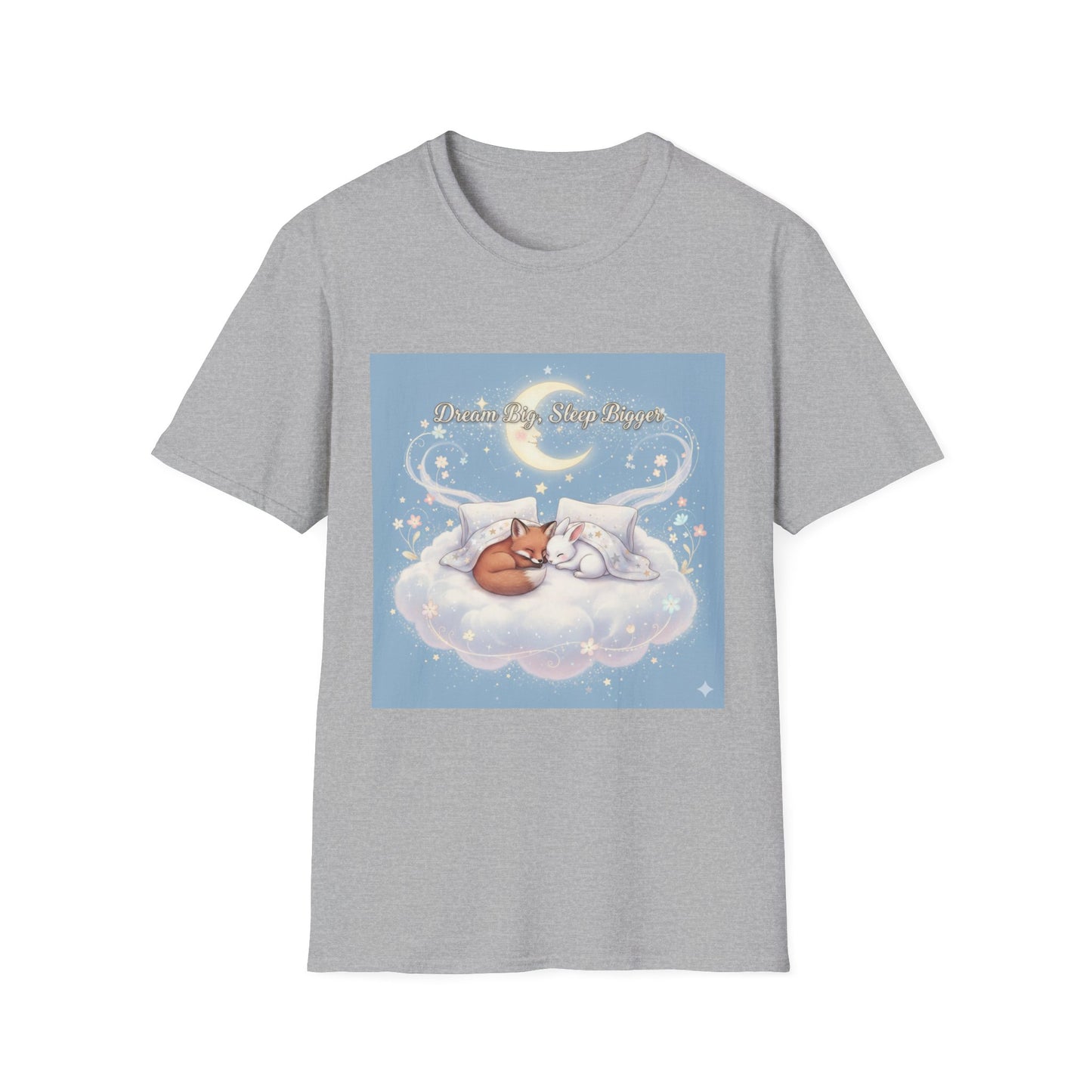Dream Big Fox T-Shirt – Cozy Dreamcore Whimsical Aesthetic
