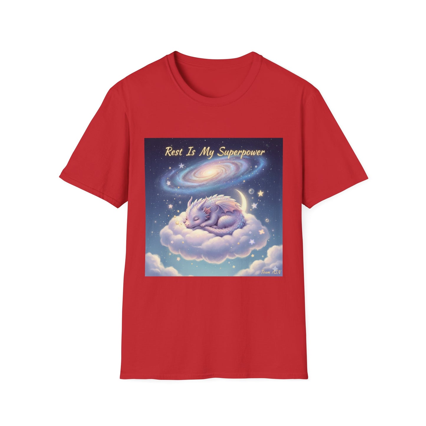 Dreamy Rest Is My Superpower Unisex T-Shirt, Relaxed Fit Tee, Comfortable Shirt, Gift for Dreamers, Cozy Sleep Shirt, Softstyle Tee, [...]