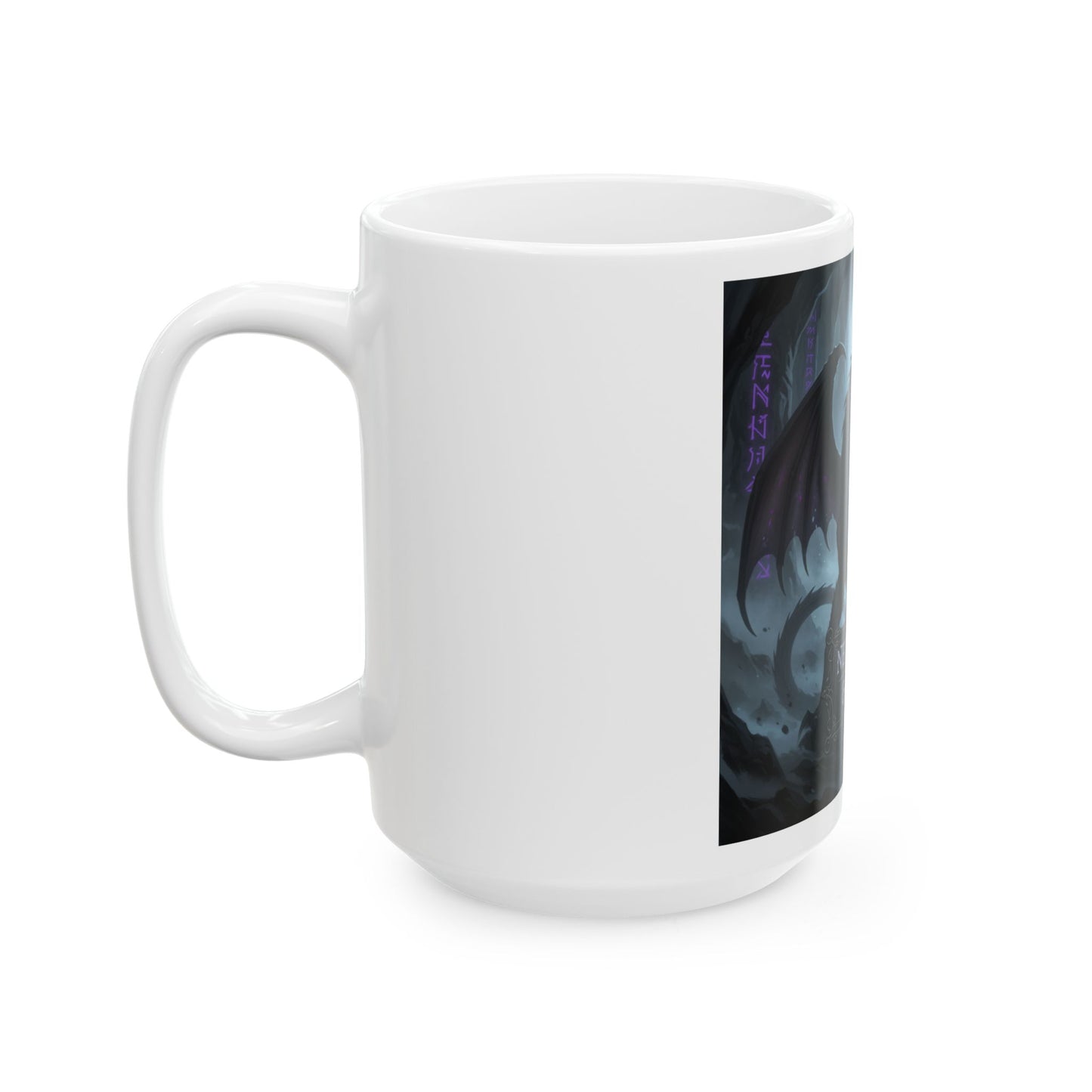 Gothic Dragon Mug – Neurospicy Empowerment Drinkware