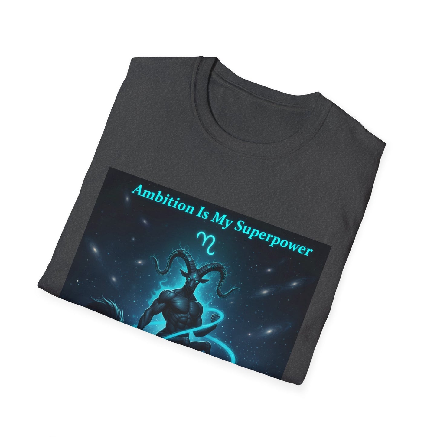 Capricorn Zodiac T-Shirt – Ambition Is My Superpower Astrology Tee