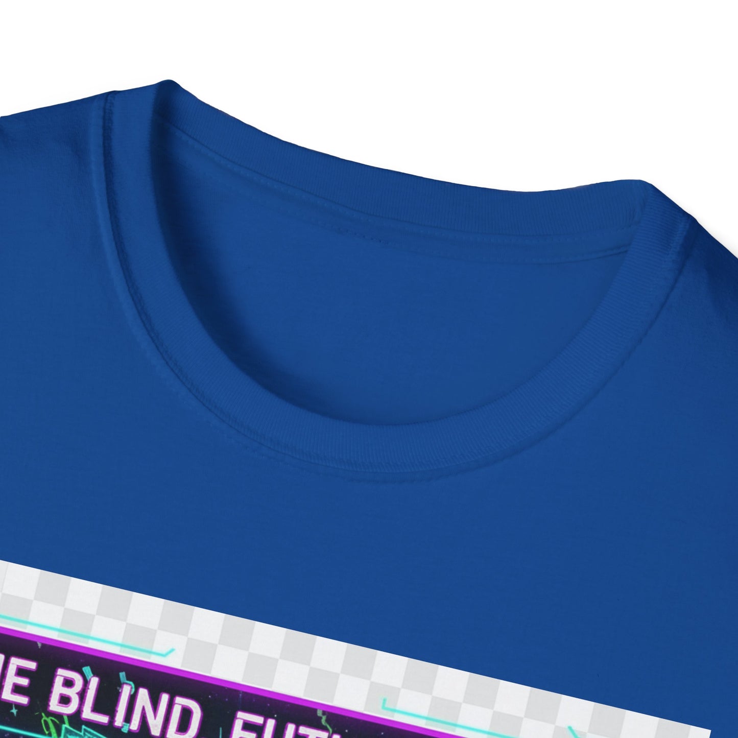 Cyberpunk Anime T-Shirt – ‘Time Blind Future Bright’ | Neurospicy Gamer Humor Tee, ADHD Pride Otaku Streetwear