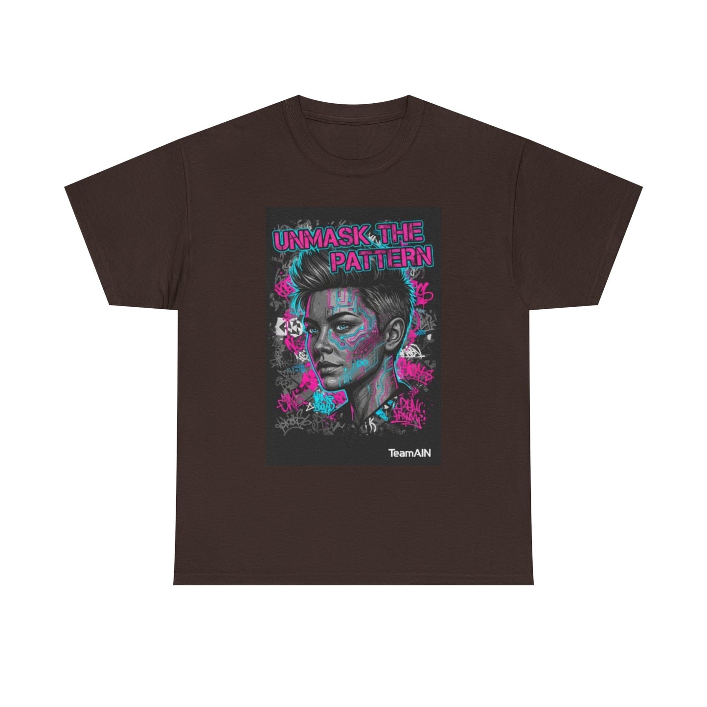 Unmask the Pattern Shirt | Glitch Streetwear for Neurodivergent Minds