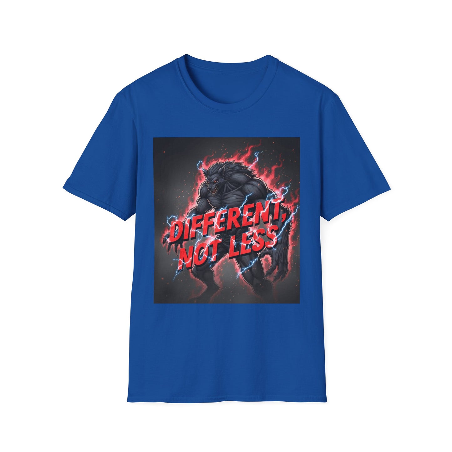 Midnight Werewolf T-Shirt – Gothic Fantasy Anime Aesthetic