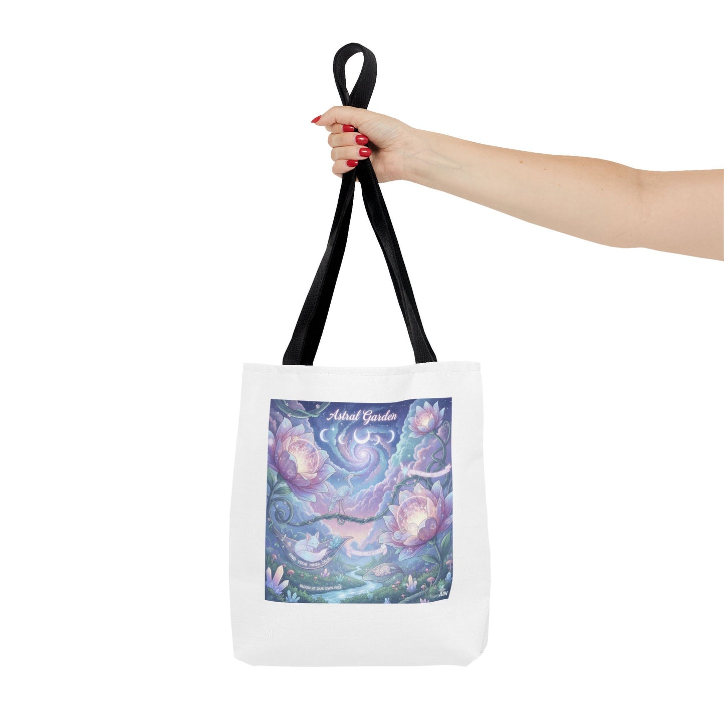 Artful Garden Tote Bag - Perfect for Art Lovers, Eco-Friendly Gift, Floral Design, Everyday Use, Beach Bag, Shopping Tote