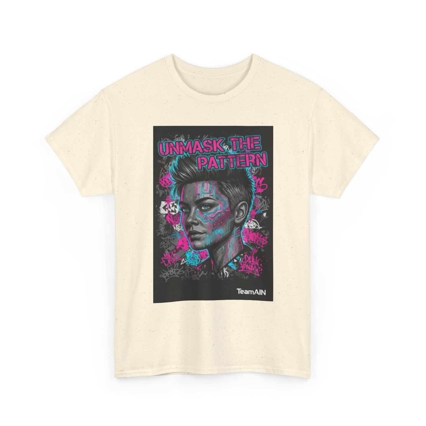 Unmask the Pattern Shirt | Glitch Streetwear for Neurodivergent Minds