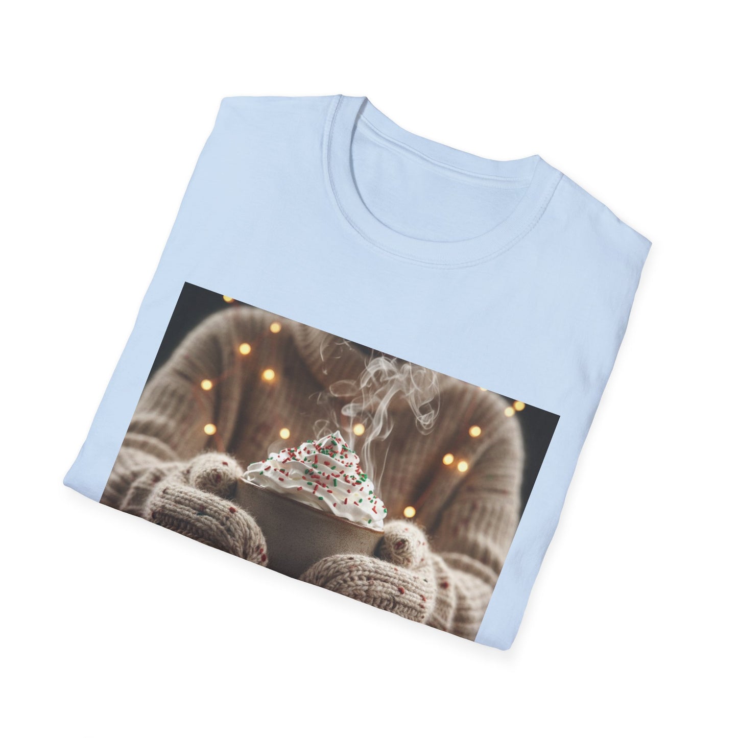 Cozy Vibes & Brain Hugs T-Shirt – Neurodivergent Comfort Holiday Tee