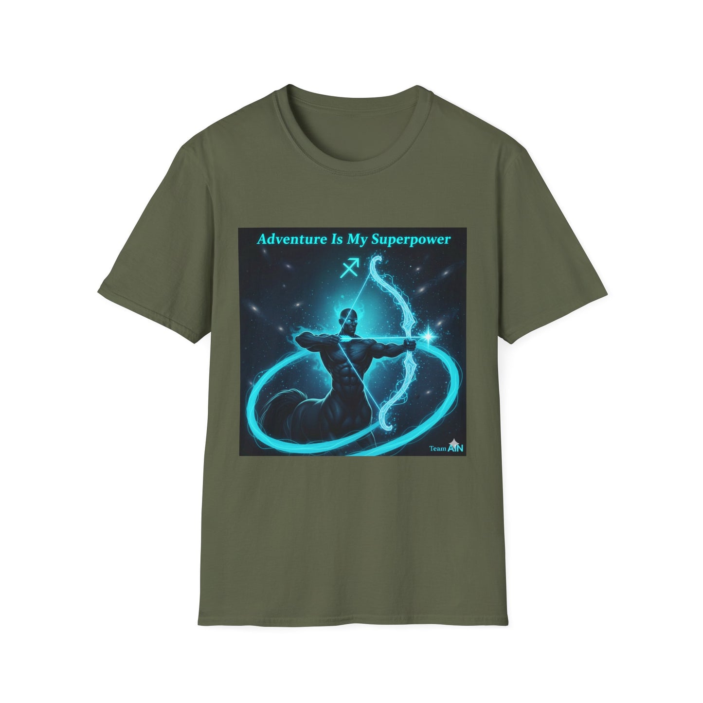 Sagittarius Zodiac T-Shirt – Adventure Is My Superpower Astrology Tee
