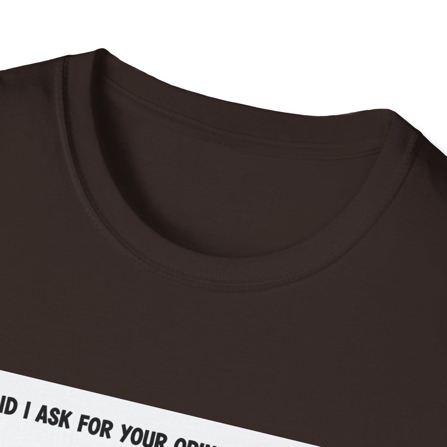 Bold Anime Girl Attitude T-Shirt – “Did I Ask for Your Opinion? Exactly.” | Punk Goth Graphic Tee