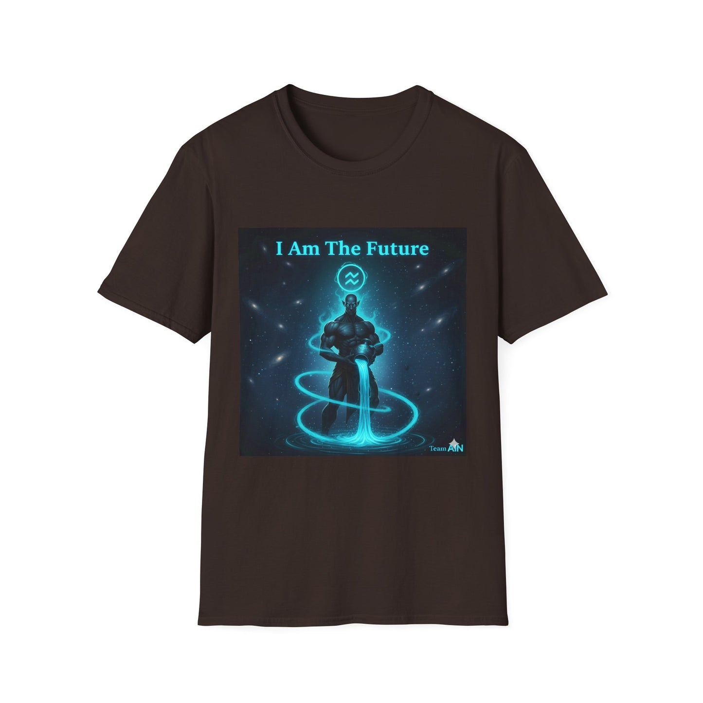 Aquarius Zodiac T-Shirt – I Am The Future Astrology Graphic Tee