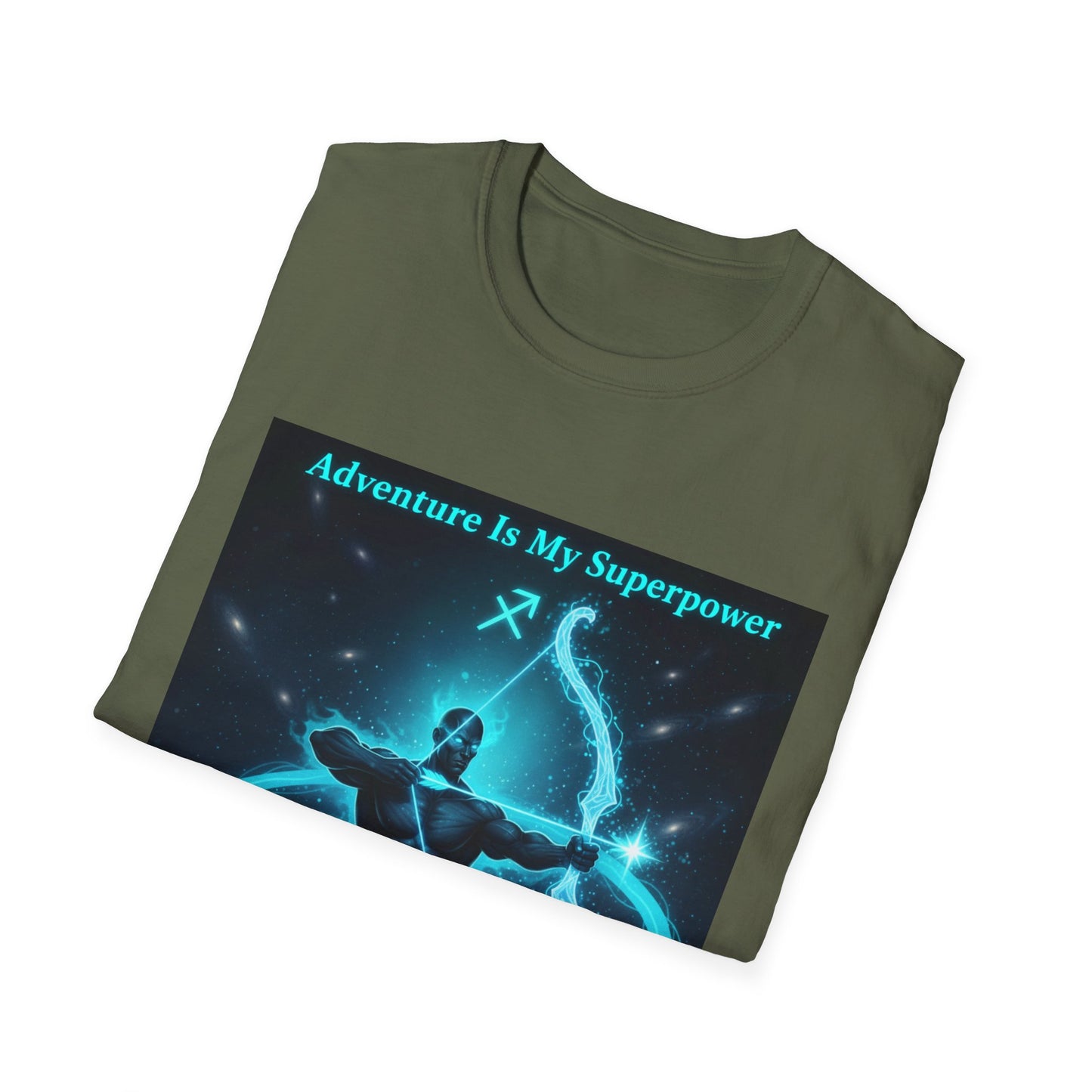 Sagittarius Zodiac T-Shirt – Adventure Is My Superpower Astrology Tee