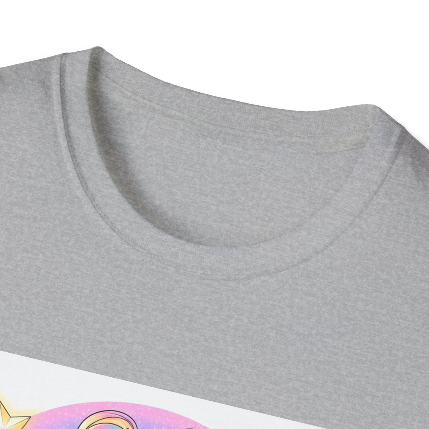 Rainbow Magic Unisex Softstyle T-Shirt - Cute Graphic Tee, Fun Gift, Anime Fans, Birthday Celebration, Everyday Wear