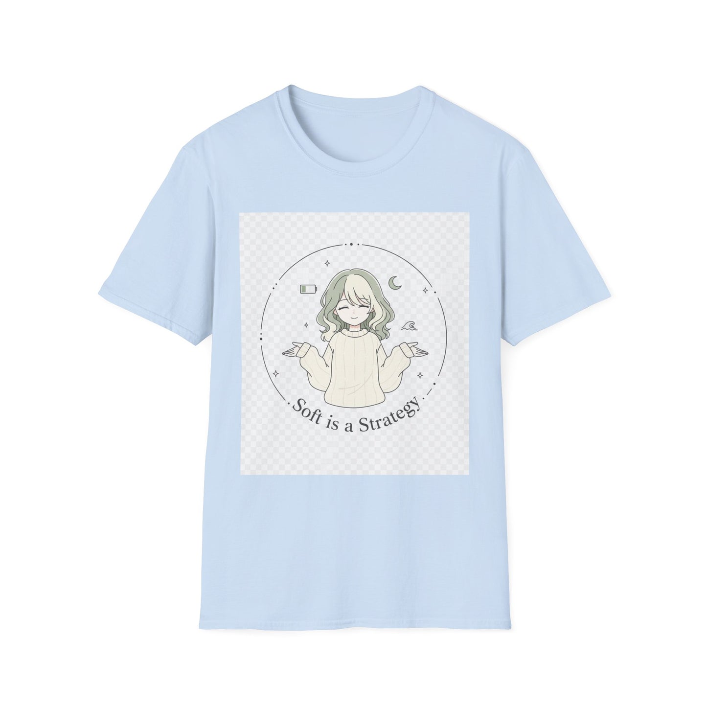 Soft Strategy T-Shirt, Unisex Tee, Casual Wear, Gift for Her, Everyday Comfort, Soft Style Fashion
