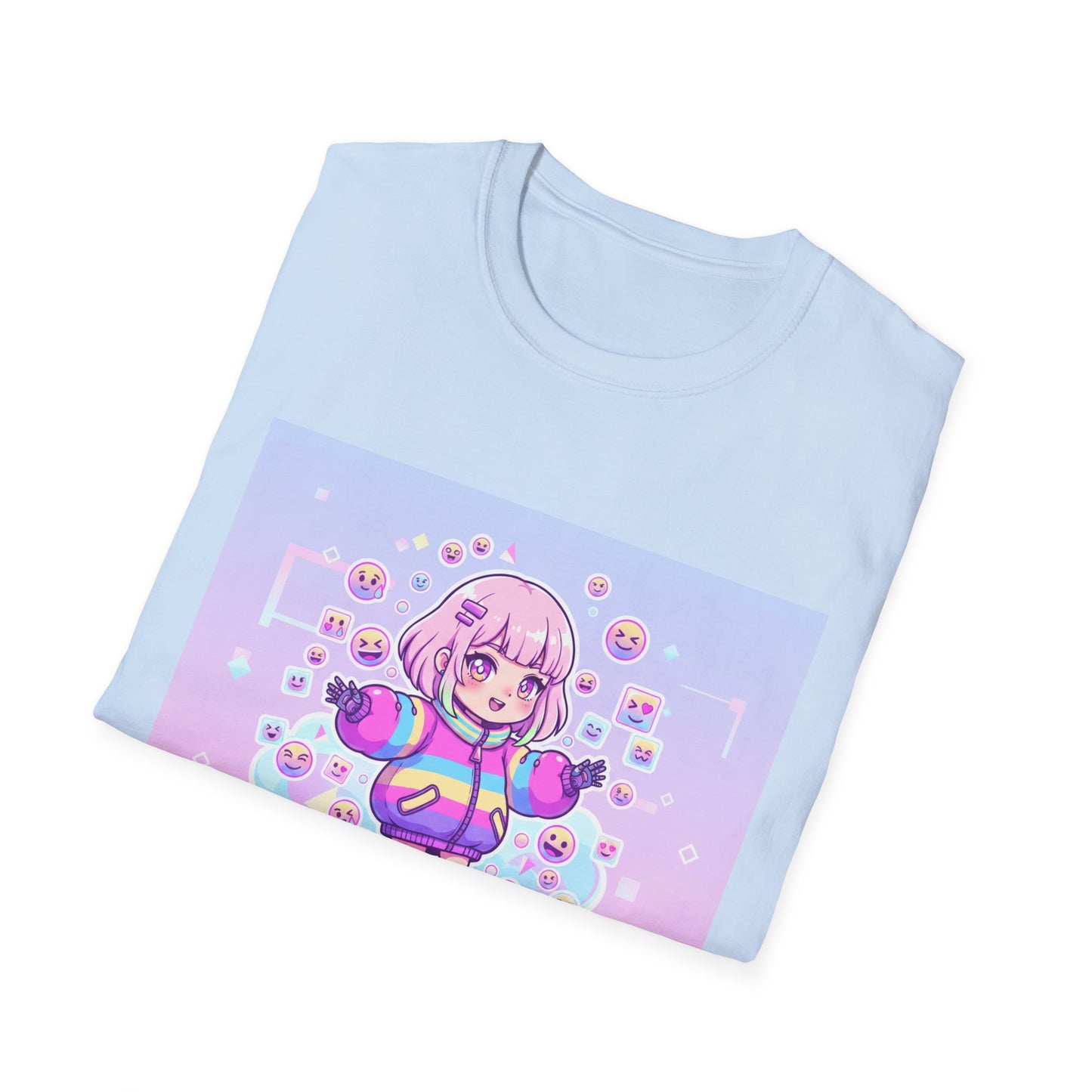 Chibi Hacker Tee – System Error: Too Cute to Hack