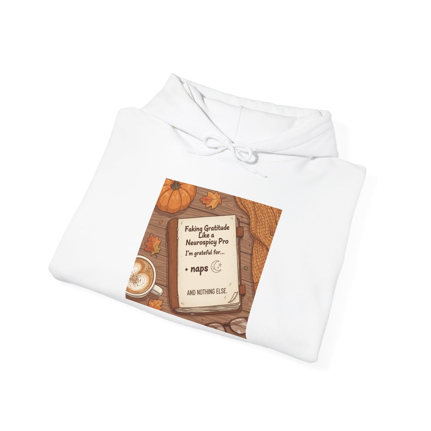 Cozy Fall Vibes Hooded Sweatshirt, Autumn Fashion, Unisex Sweatshirt, Perfect Gift for Thanksgiving, Casual Wear, Trendy Hoodie