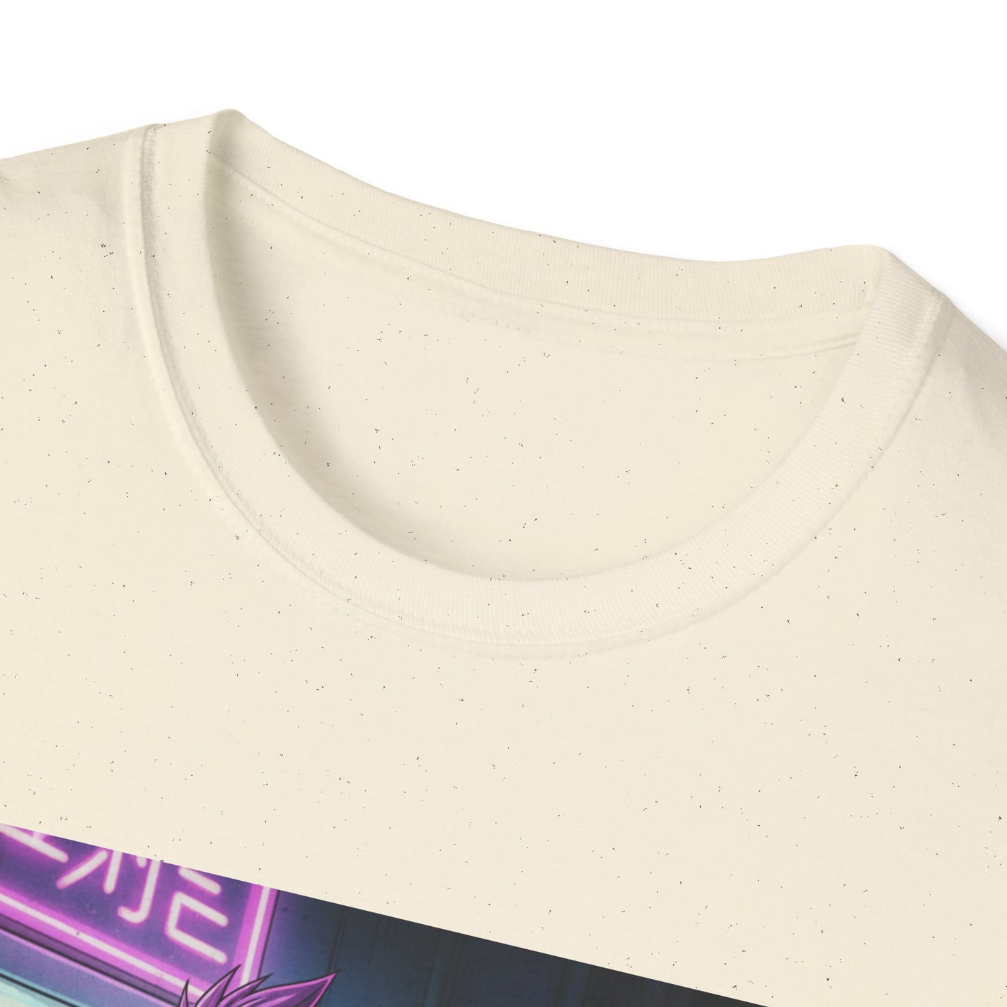 Cyberpunk Samurai T-Shirt – “Delete My Attitude? Access Denied.” | Futuristic Anime Streetwear