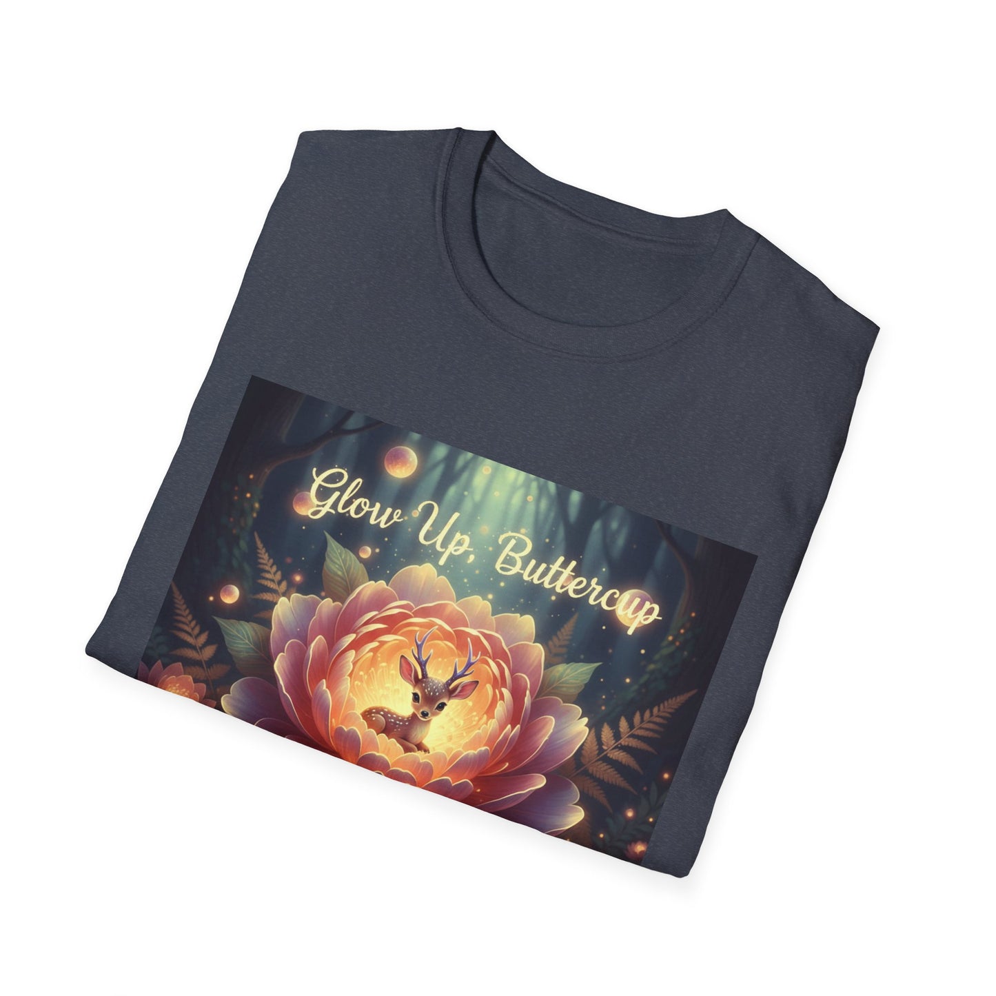 Cosmic Lotus T-Shirt – Mystical Galaxy Dreamcore Aesthetic