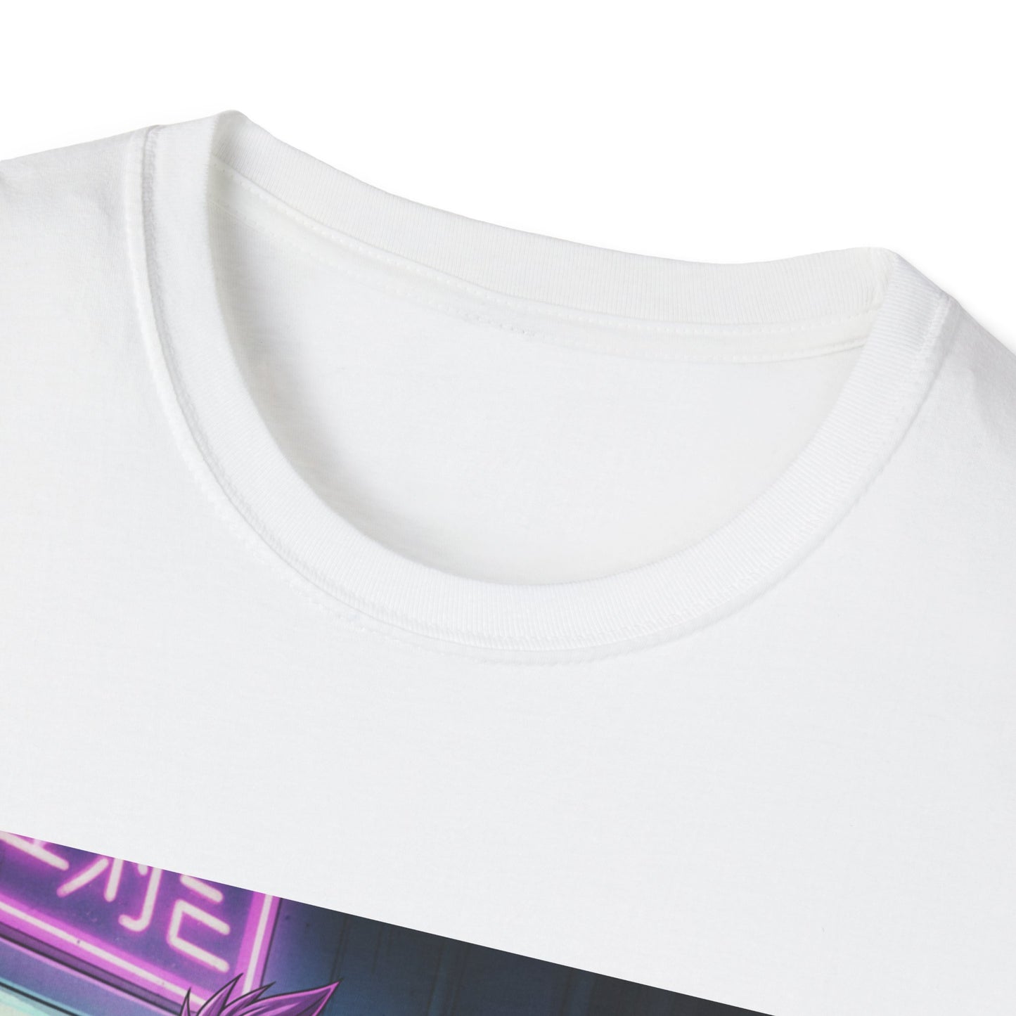 Cyberpunk Samurai T-Shirt – “Delete My Attitude? Access Denied.” | Futuristic Anime Streetwear