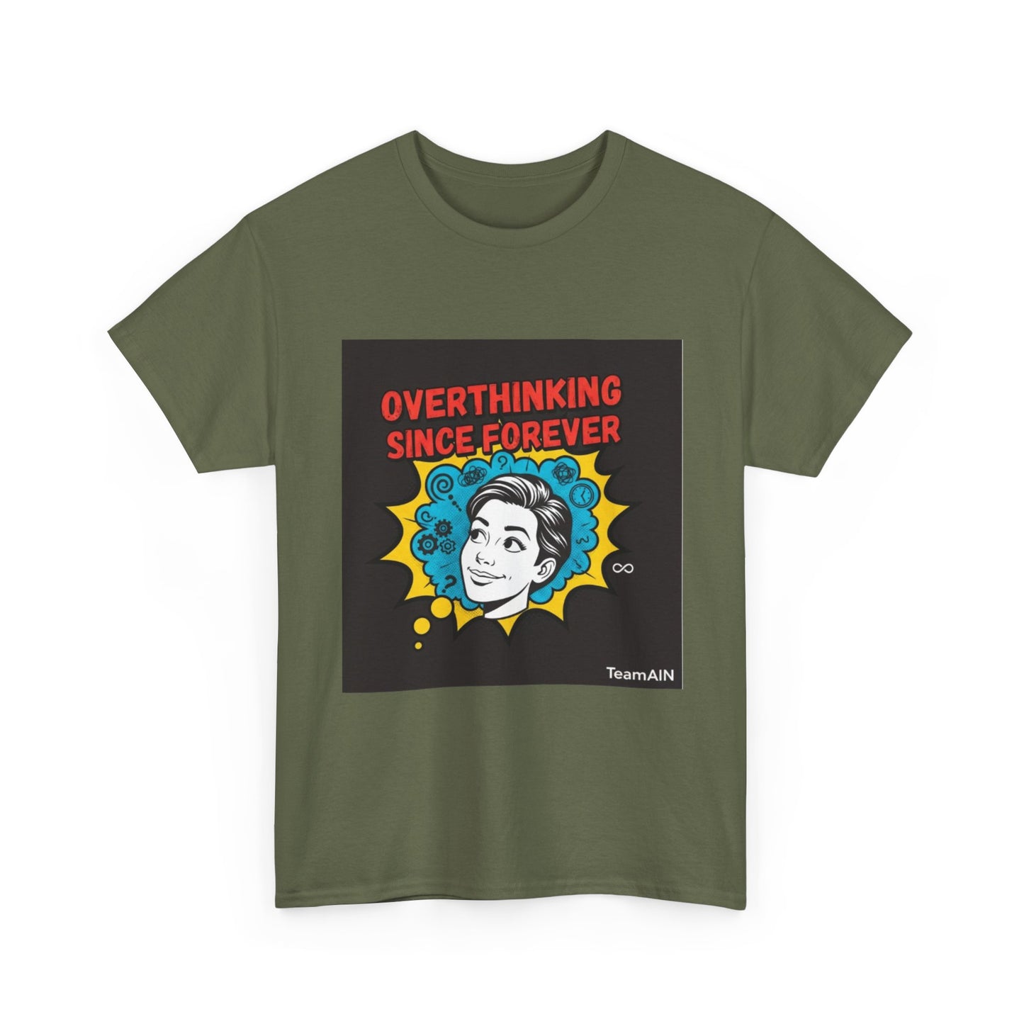 Overthinking Since Forever Shirt | Funny Neurodivergent Graphic Tee