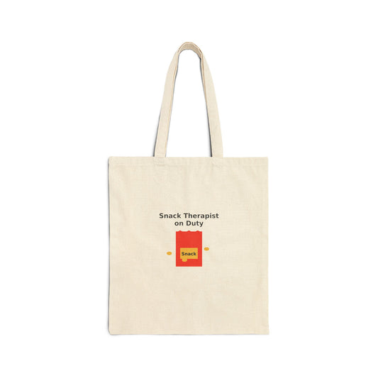 Snack Therapist on Duty – Neurospicy Tote Bag