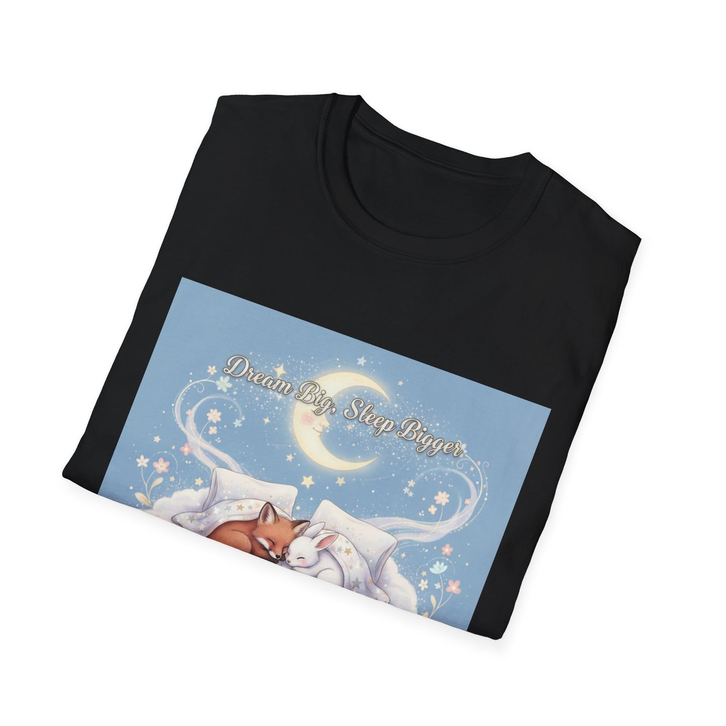 Dream Big Fox T-Shirt – Cozy Dreamcore Whimsical Aesthetic