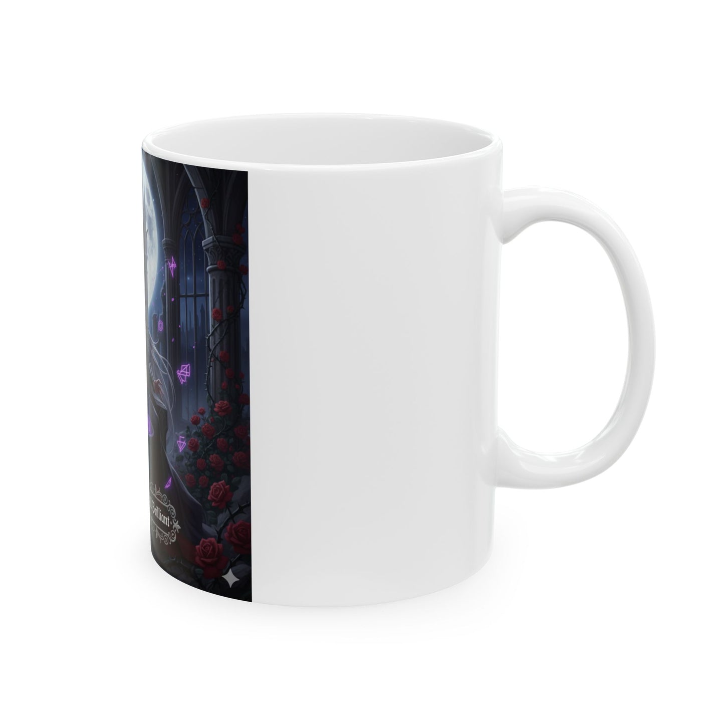 Mystical Ceramic Mug - "Wired Differently, Still Brilliant!" - Perfect Gift for Wizards and Dreamers