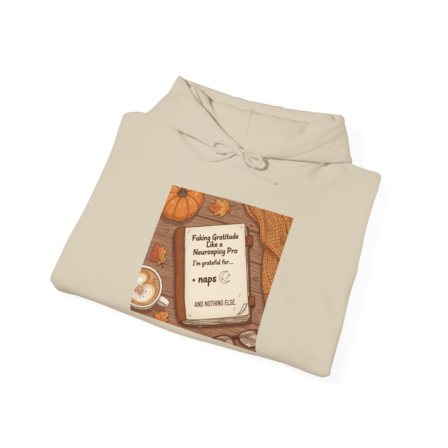 Cozy Fall Vibes Hooded Sweatshirt, Autumn Fashion, Unisex Sweatshirt, Perfect Gift for Thanksgiving, Casual Wear, Trendy Hoodie