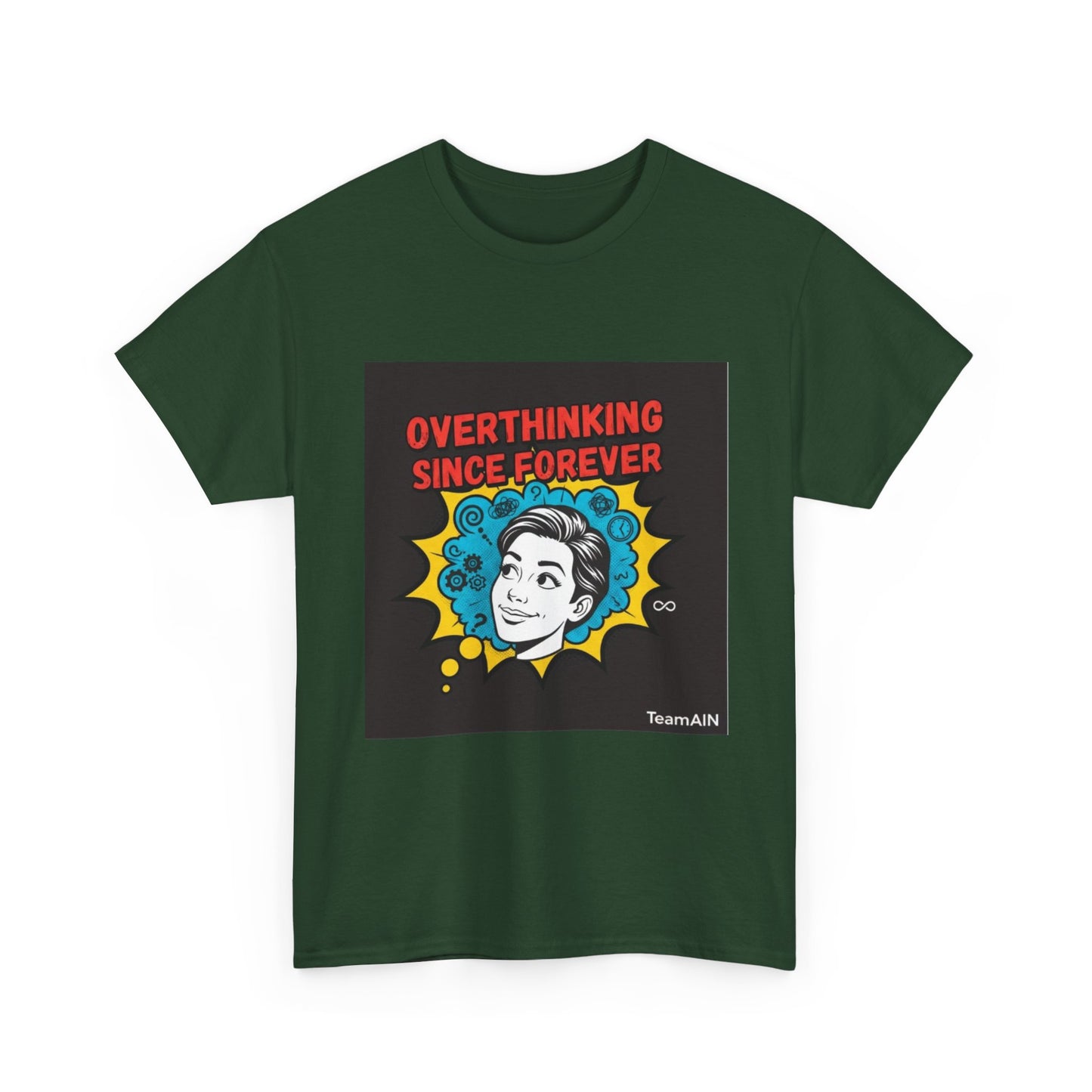 Overthinking Since Forever Shirt | Funny Neurodivergent Graphic Tee