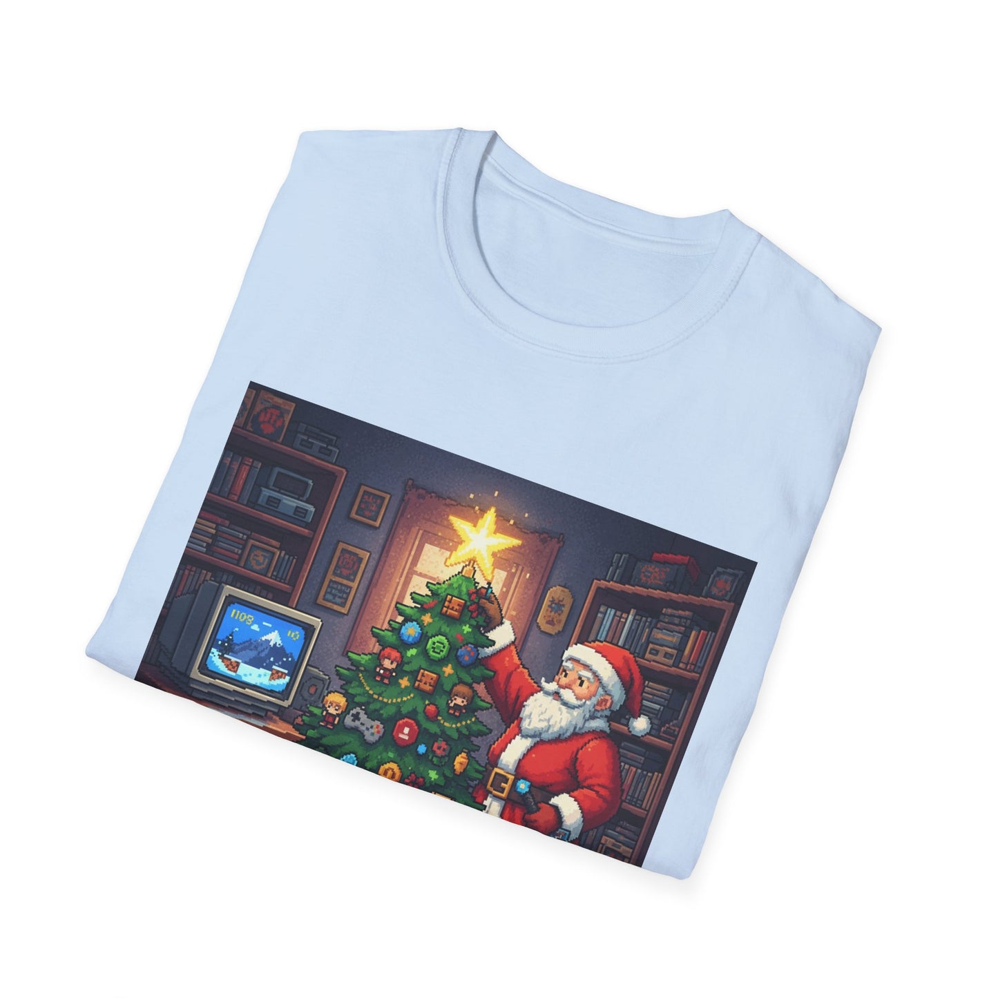 Level Up Holiday Quest T-Shirt – Funny Gamer Neurodivergent Christmas Tee