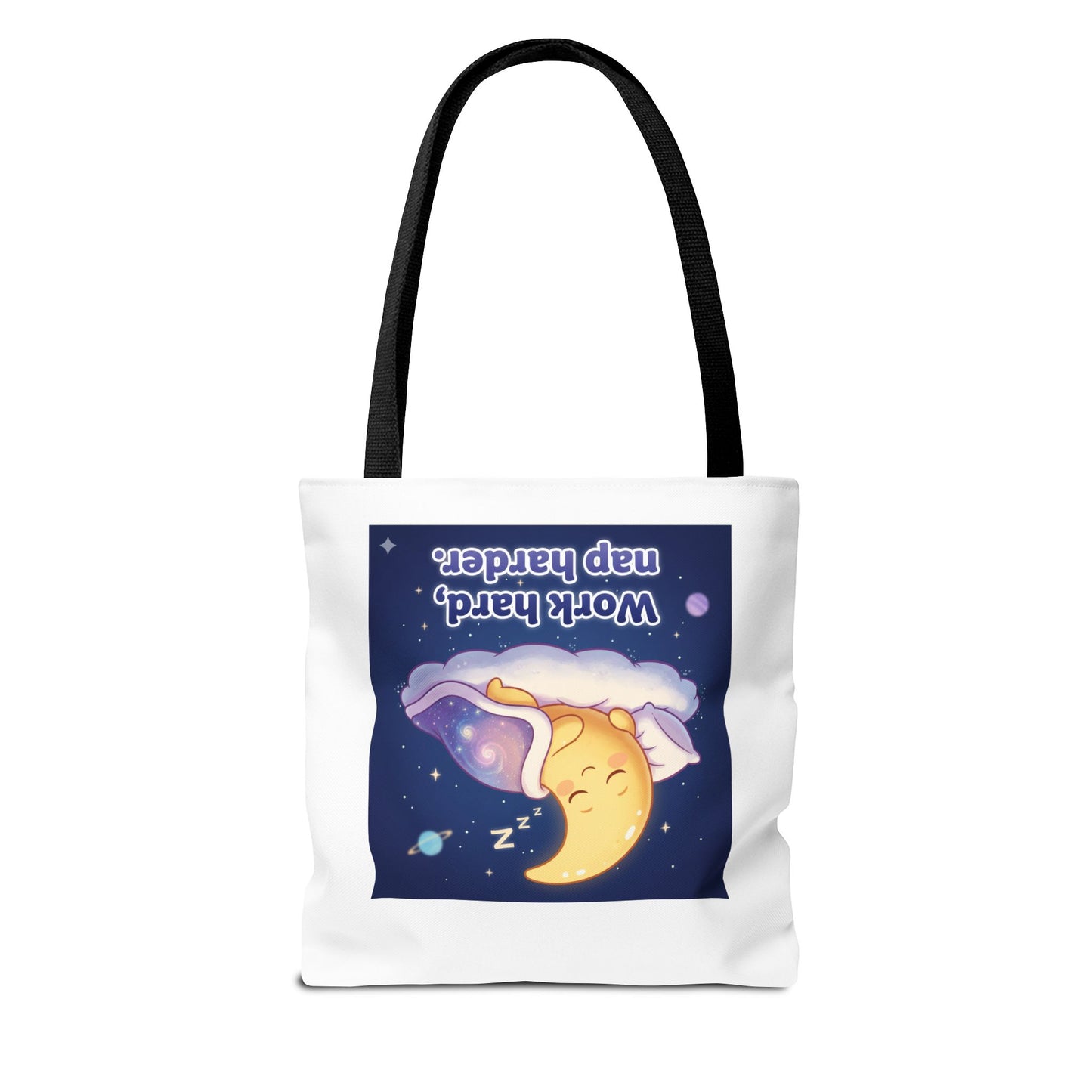 Whimsical Tote Bag Featuring 'Work Hard, Nap Harder' Design | Ideal for Students, Busy Moms, and Gift Giving | Perfect for Everyday, [...]
