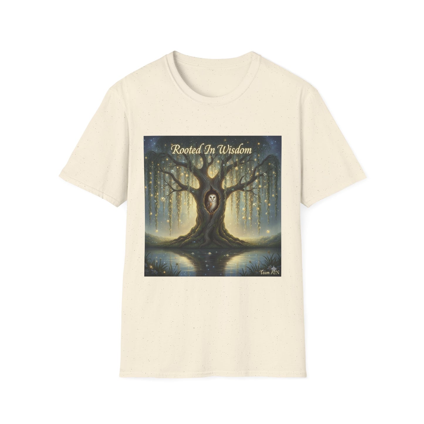 Rooted in Wisdom Tree T-Shirt, Inspiring Tee, Unisex Gift, Tree of Life Shirt, Nature Lover Apparel, Spiritual Clothing