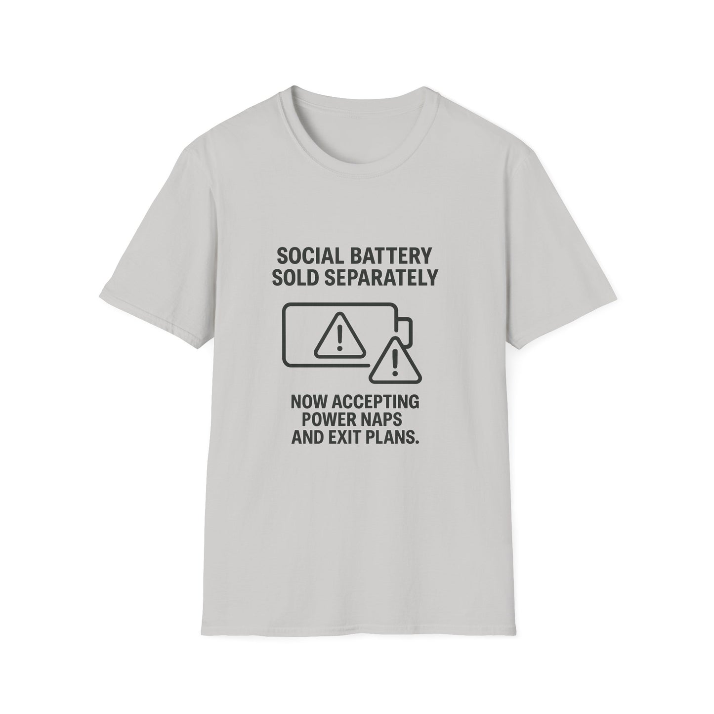 Social Battery – Recharge Tee